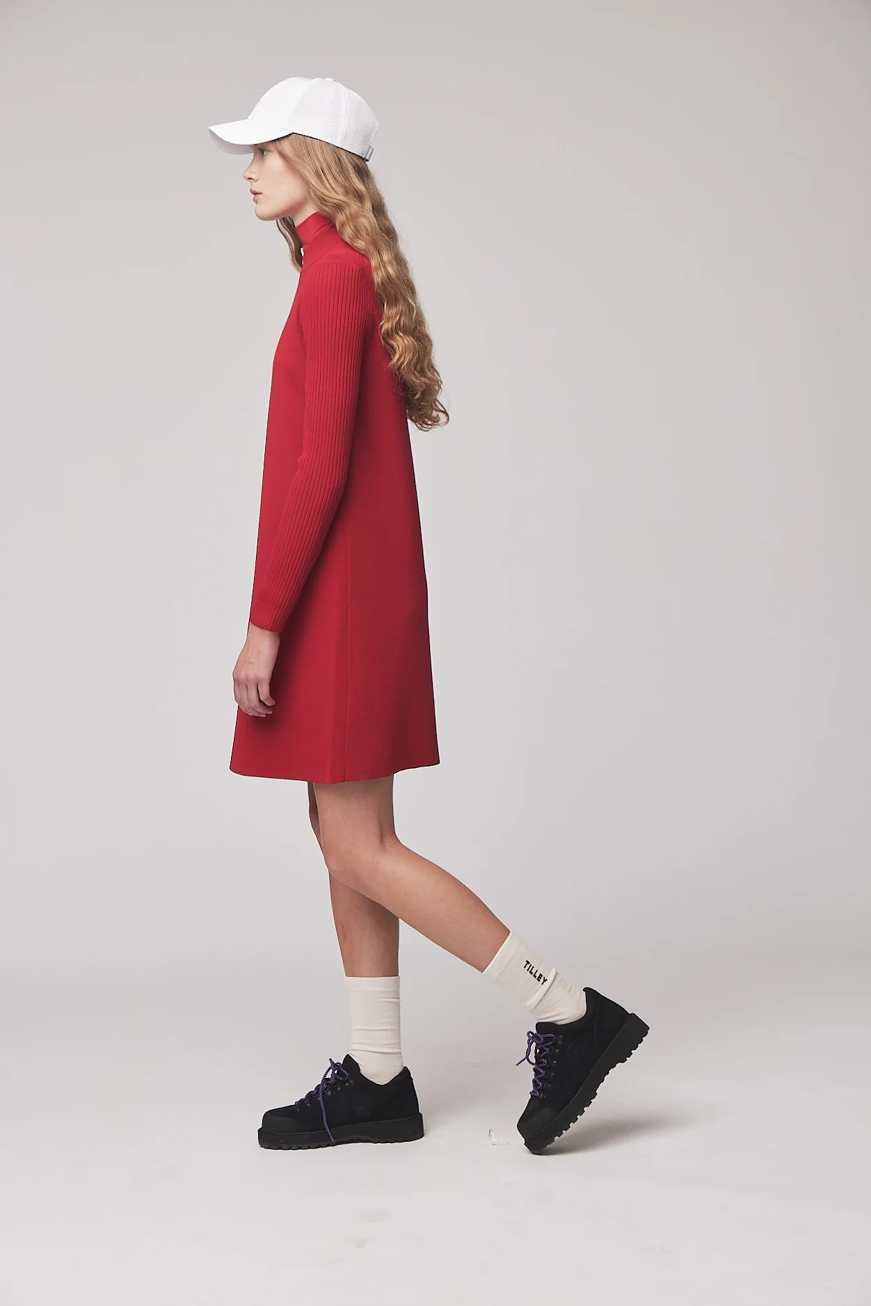 1/4 Zip Sweater Dress - Image 12