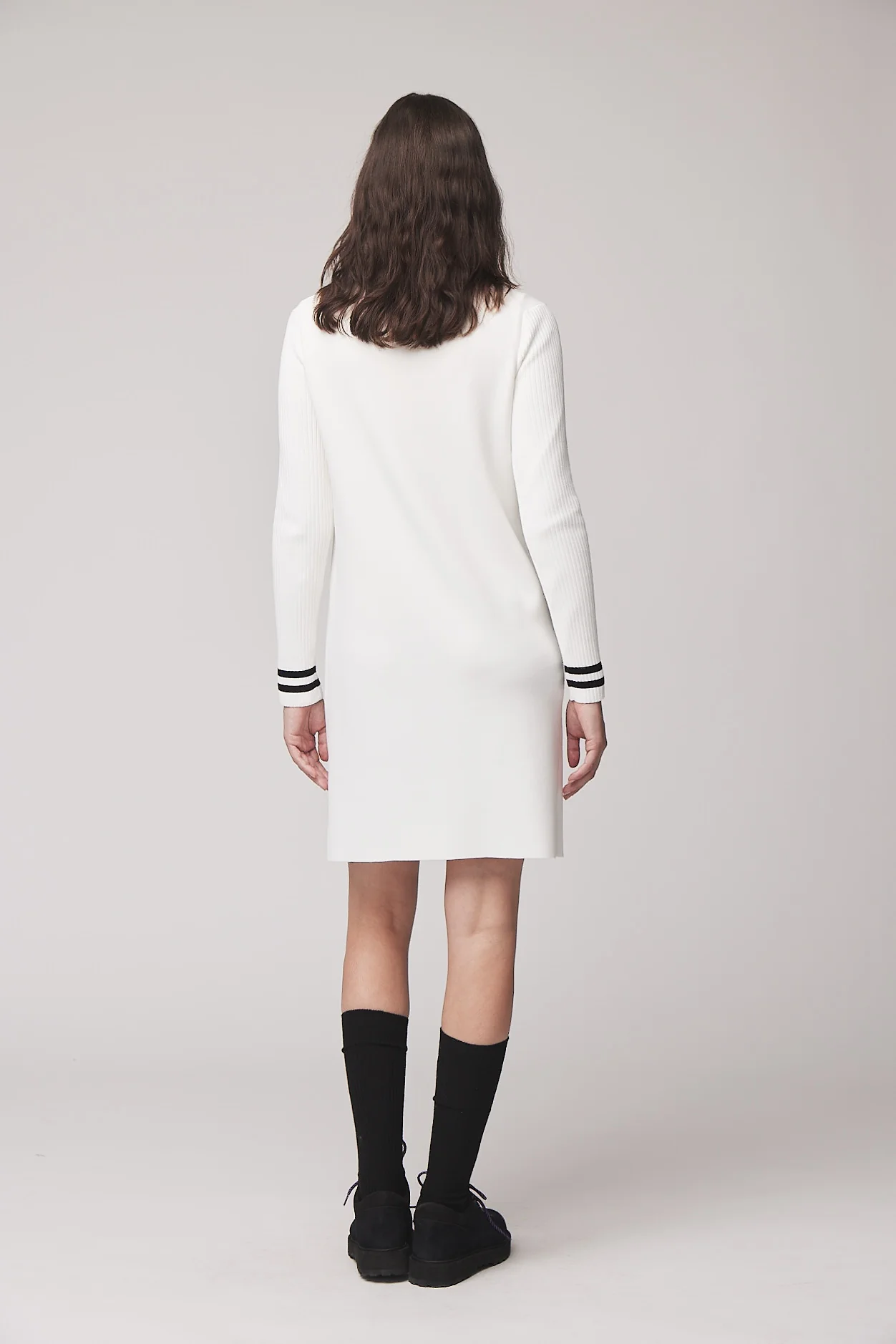 1/4 Zip Sweater Dress - Image 23