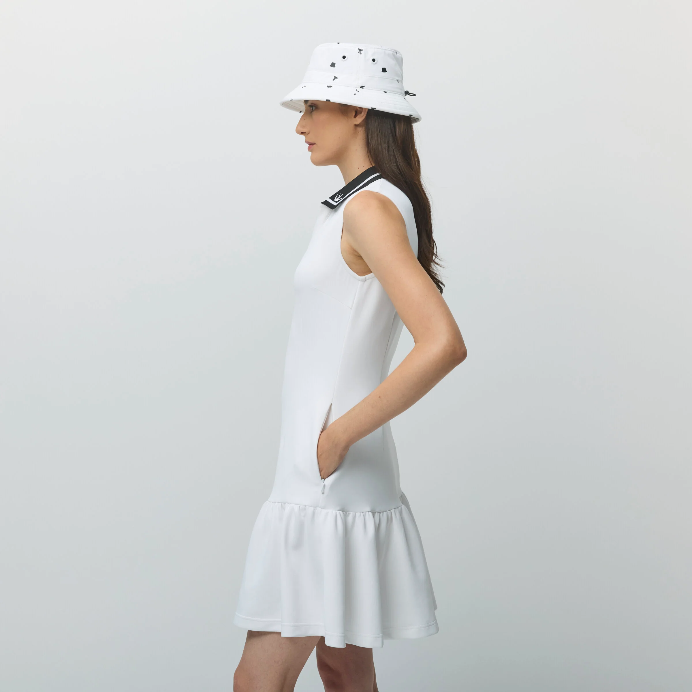 Airloft Ruffle Hem Dress - Image 4