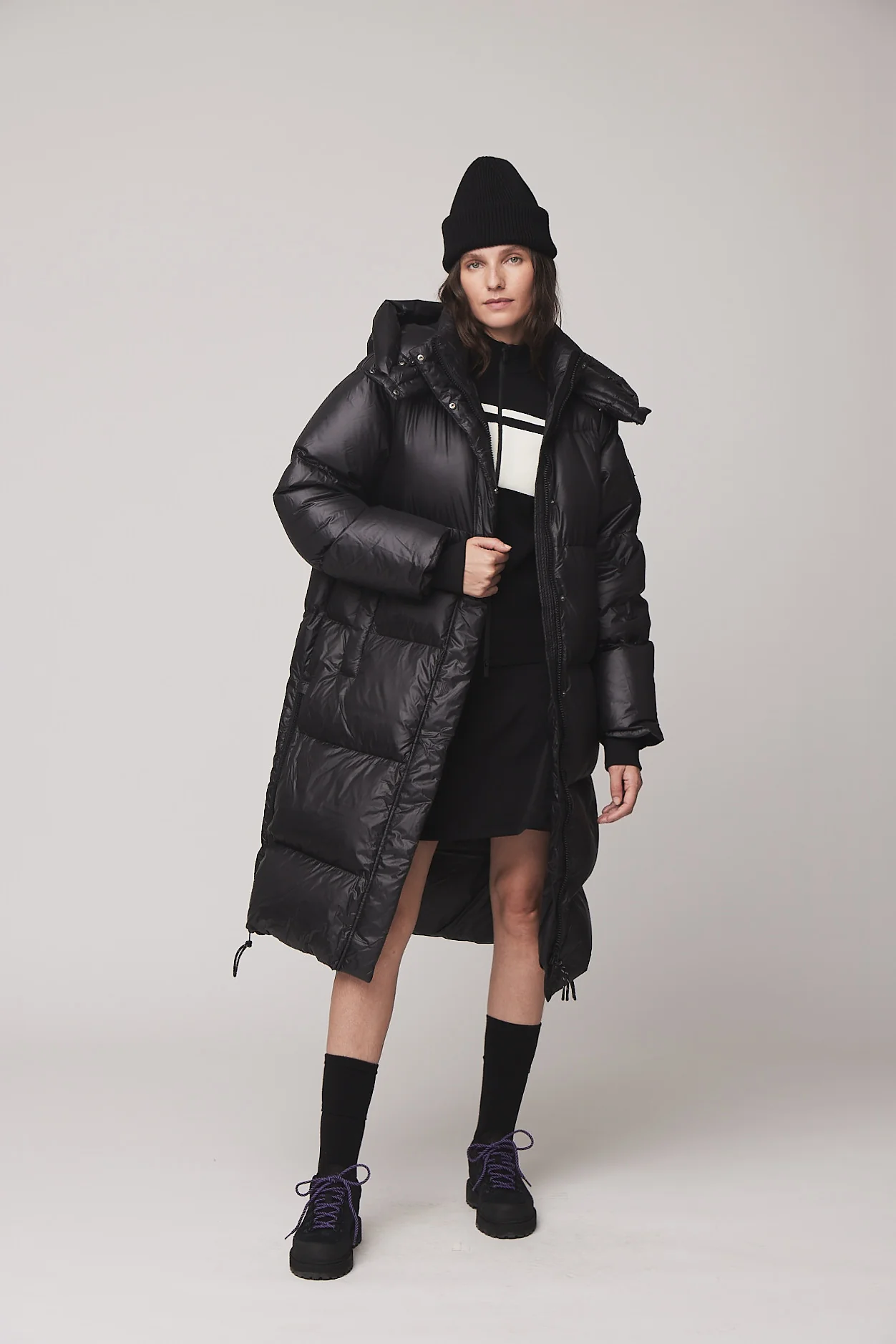 Arctic Long Puffer Coat - Image 2