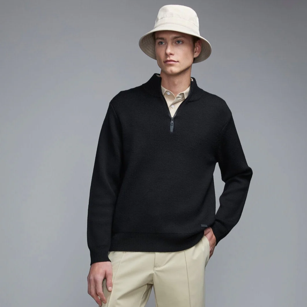 Merino 1/4 Zip Sweater - Image 10