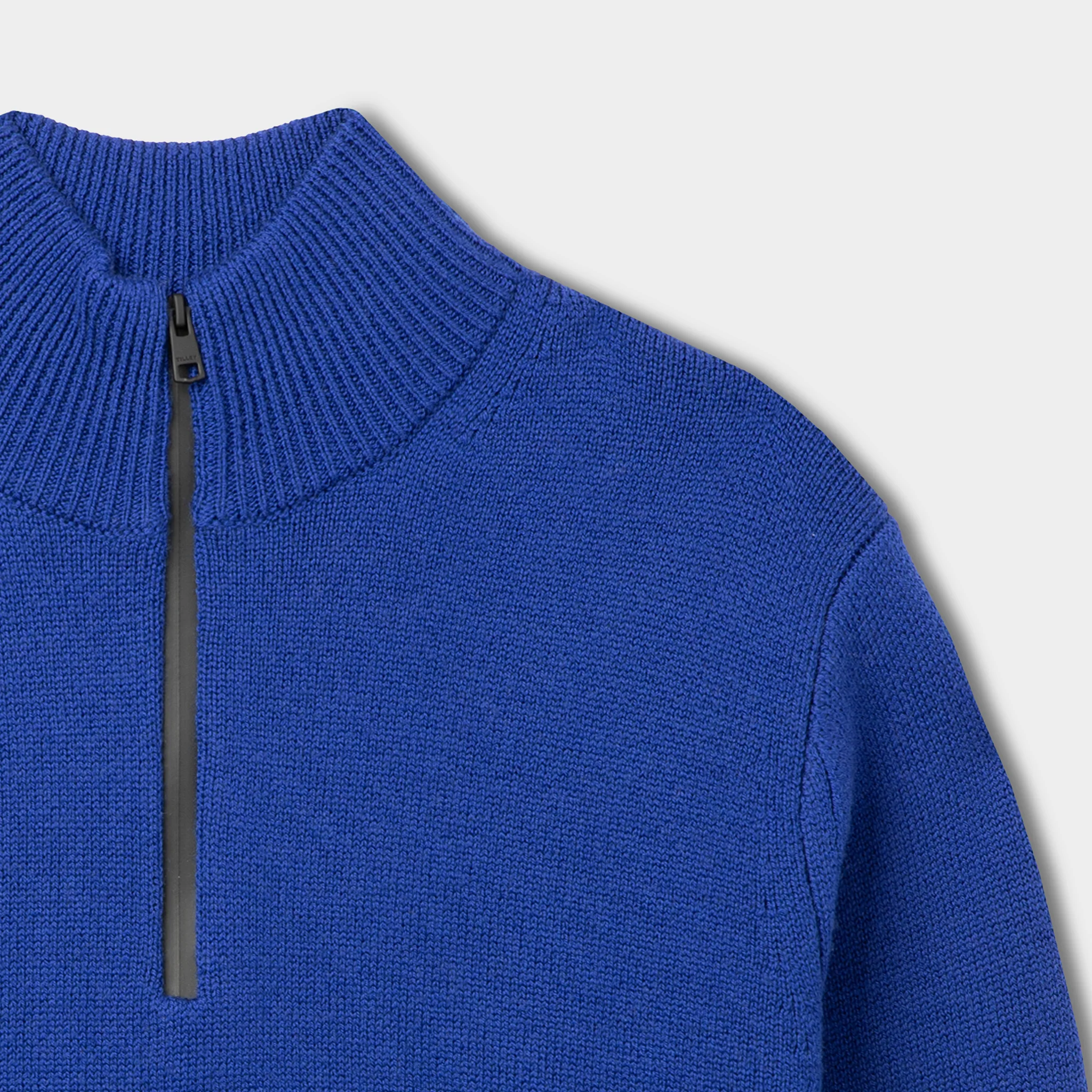 Merino 1/4 Zip Sweater - Image 4