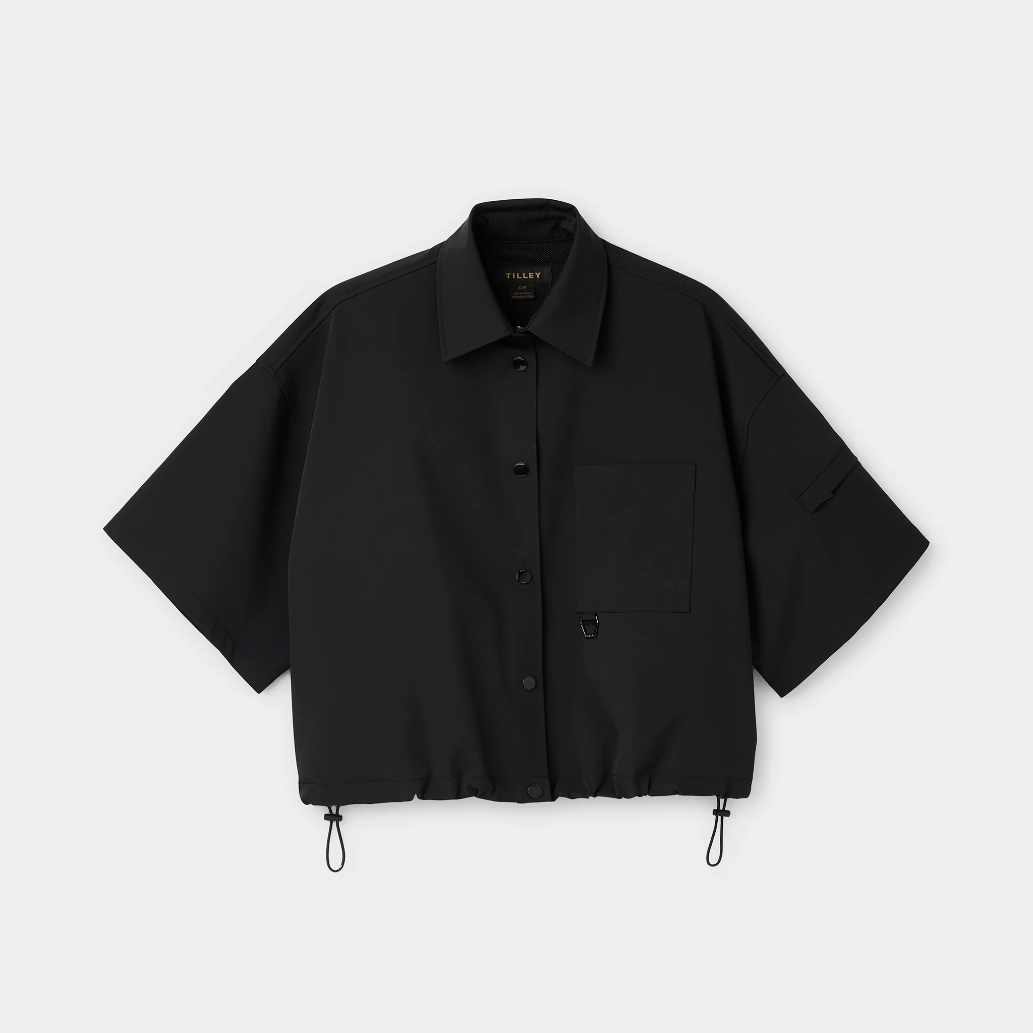 Cropped Tech Shacket - Image 10