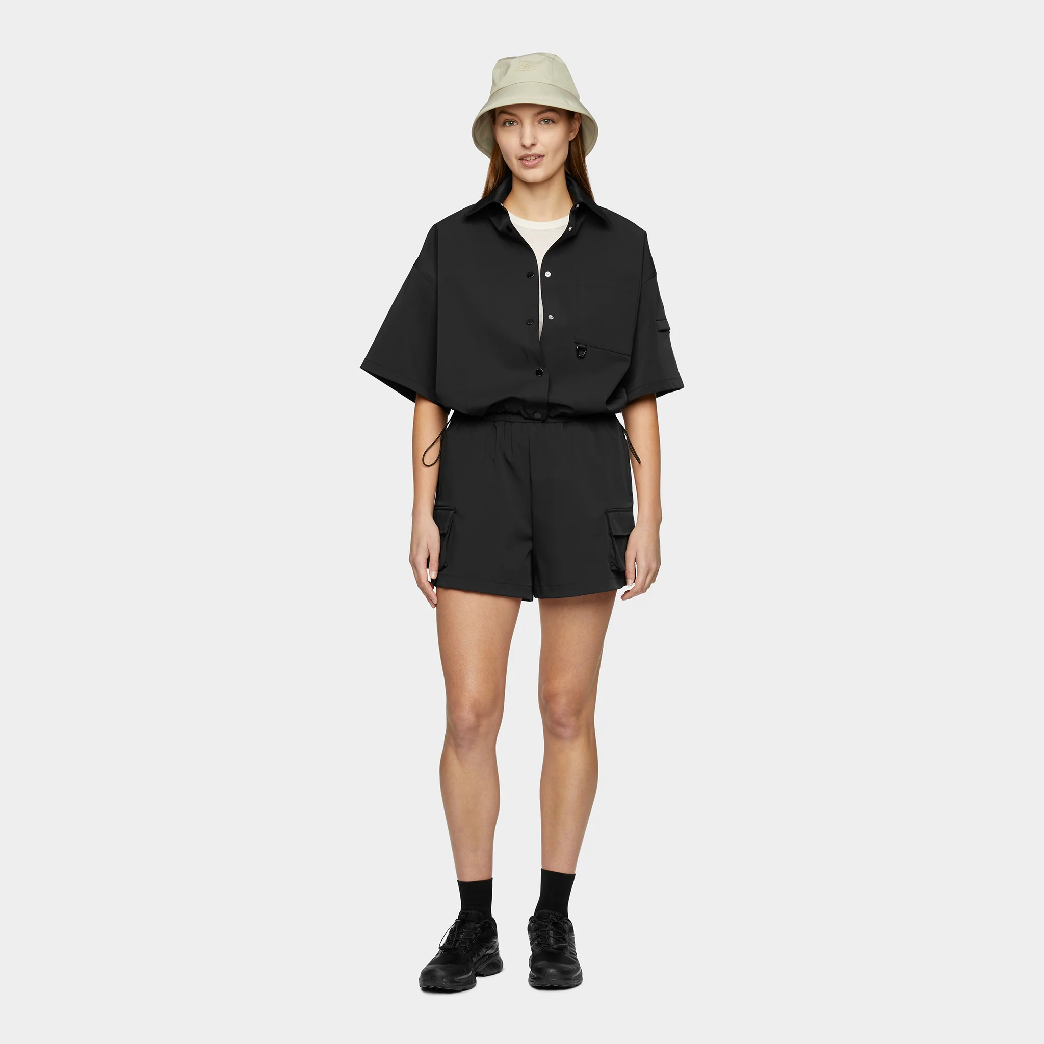 Cropped Tech Shacket - Image 14