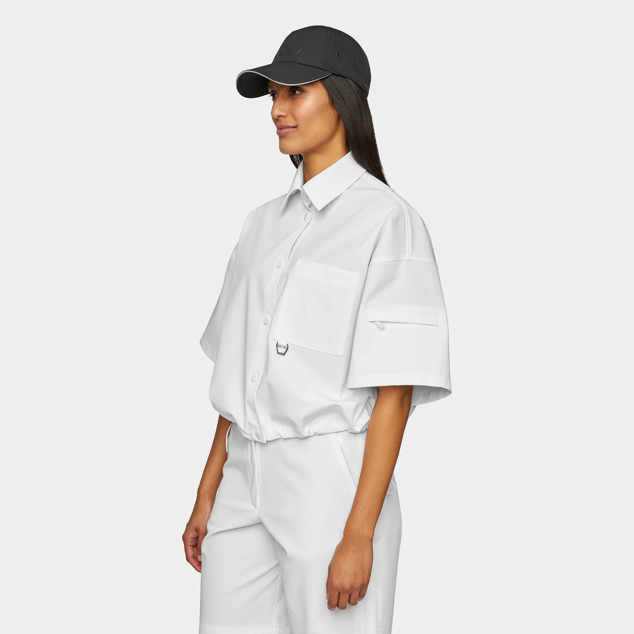 Cropped Tech Shacket - Image 3