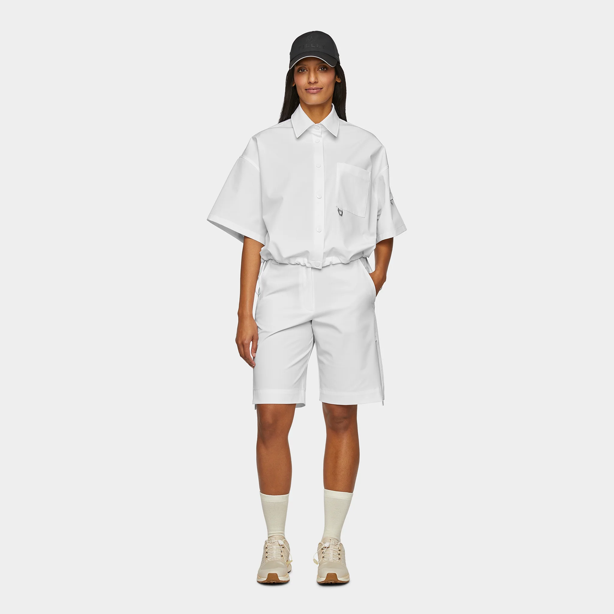 Cropped Tech Shacket - Image 5
