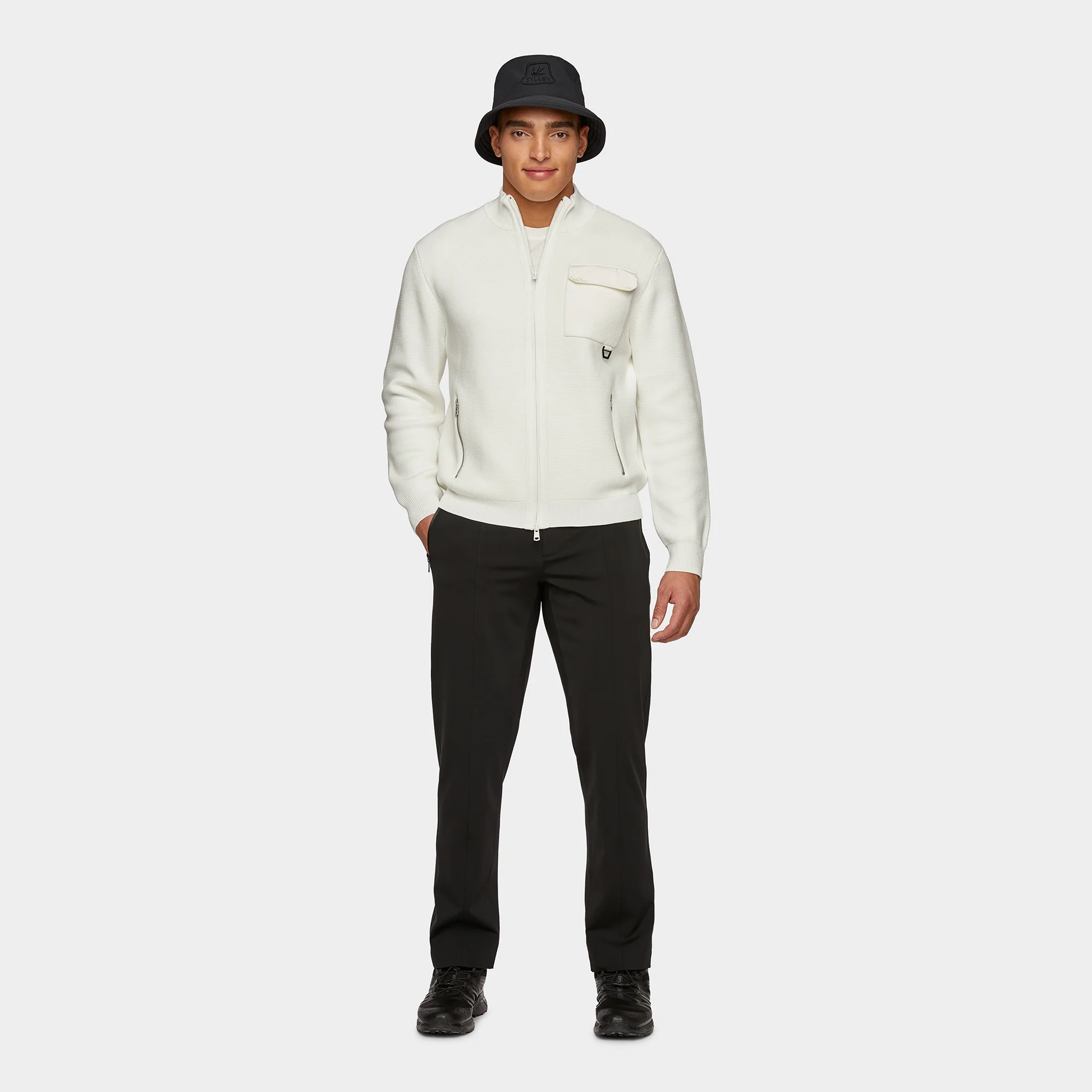 Full Zip Cotton Cardigan - Image 12