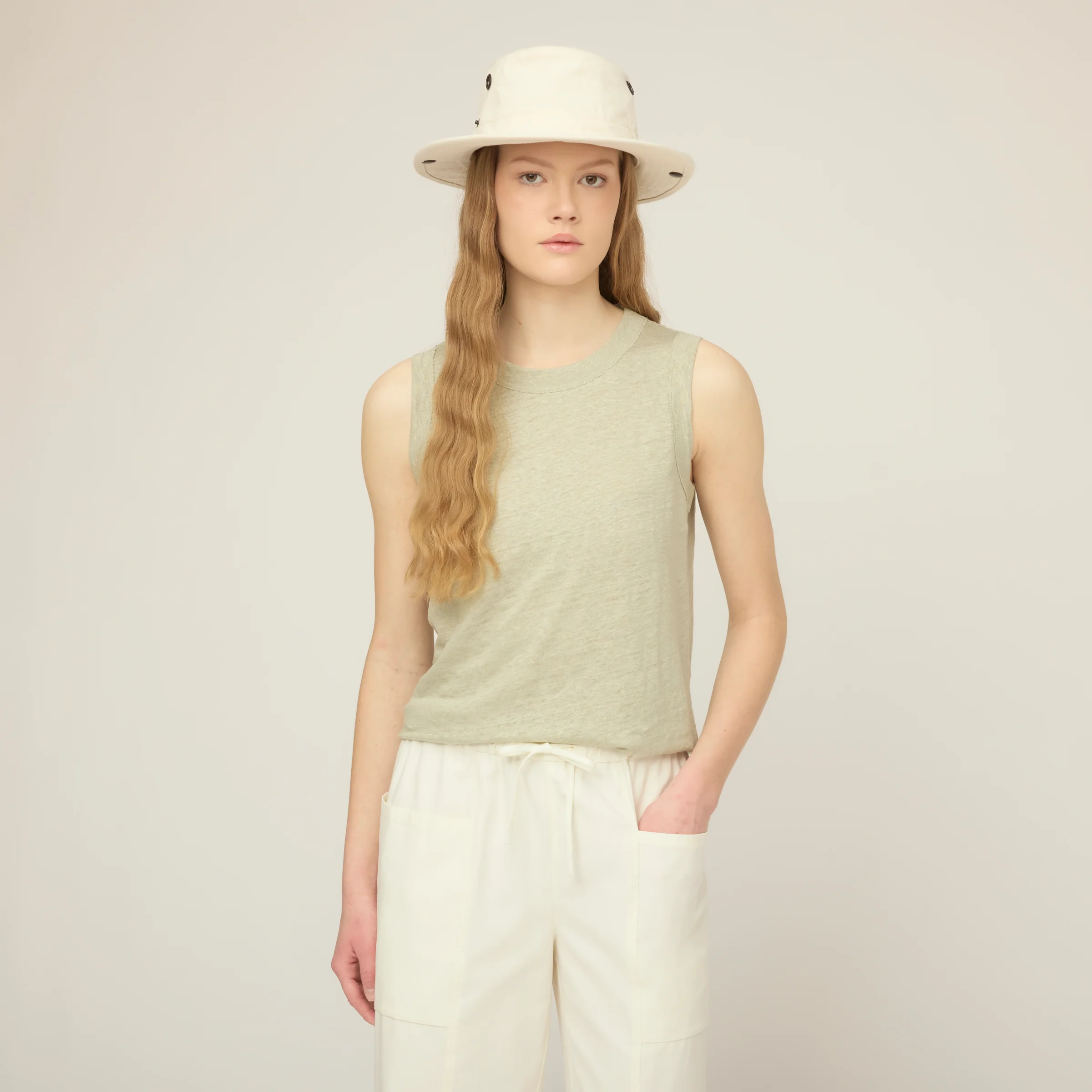 Linen Jersey Tank - Image 7