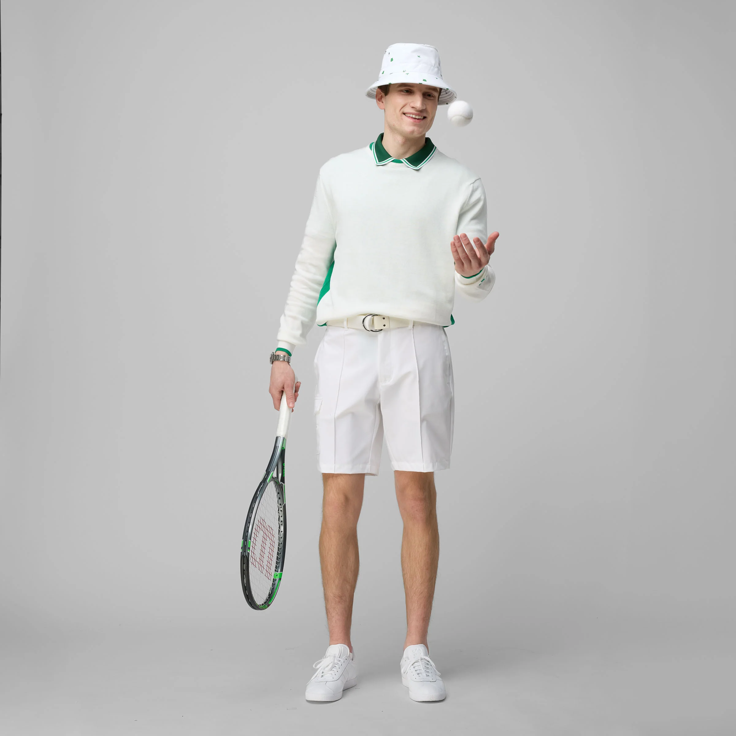 Colour Block Crew Sweater - Image 6
