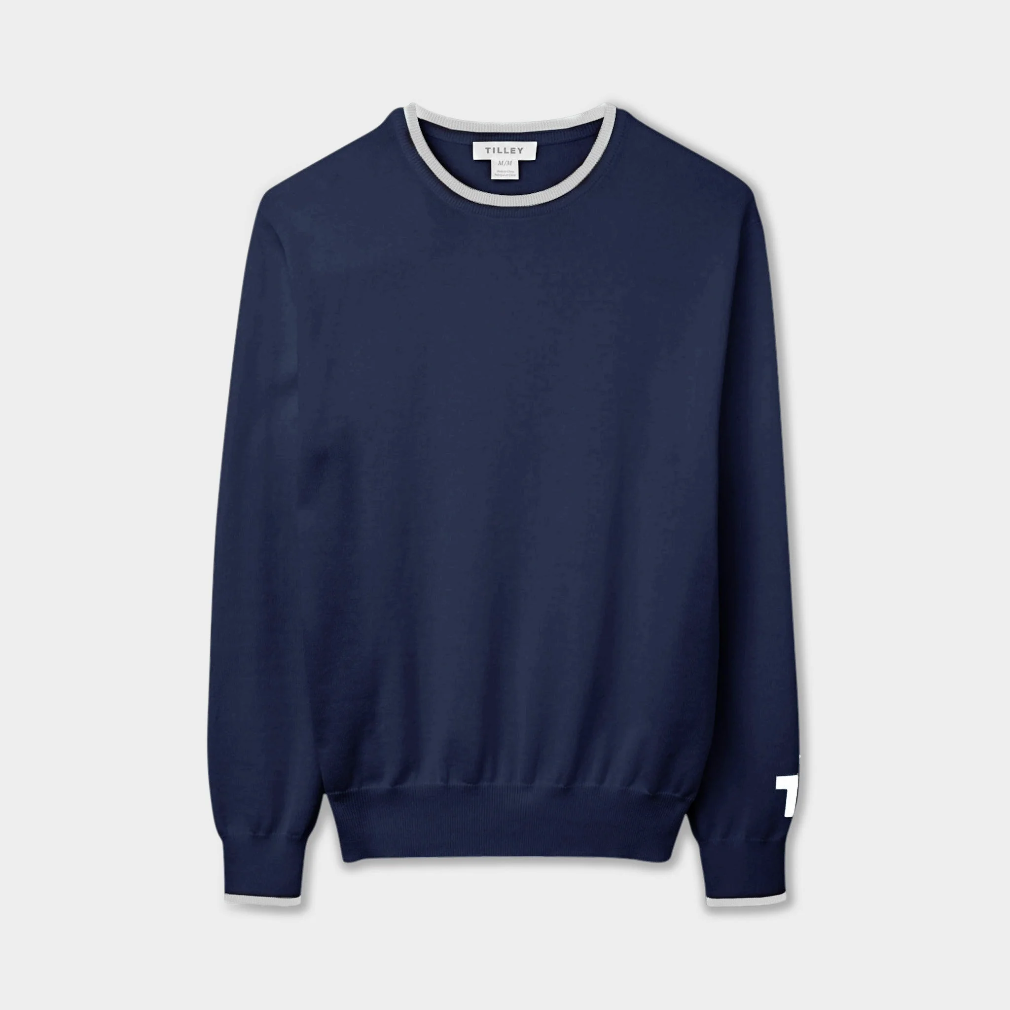 Colour Block Crew Sweater - Image 9