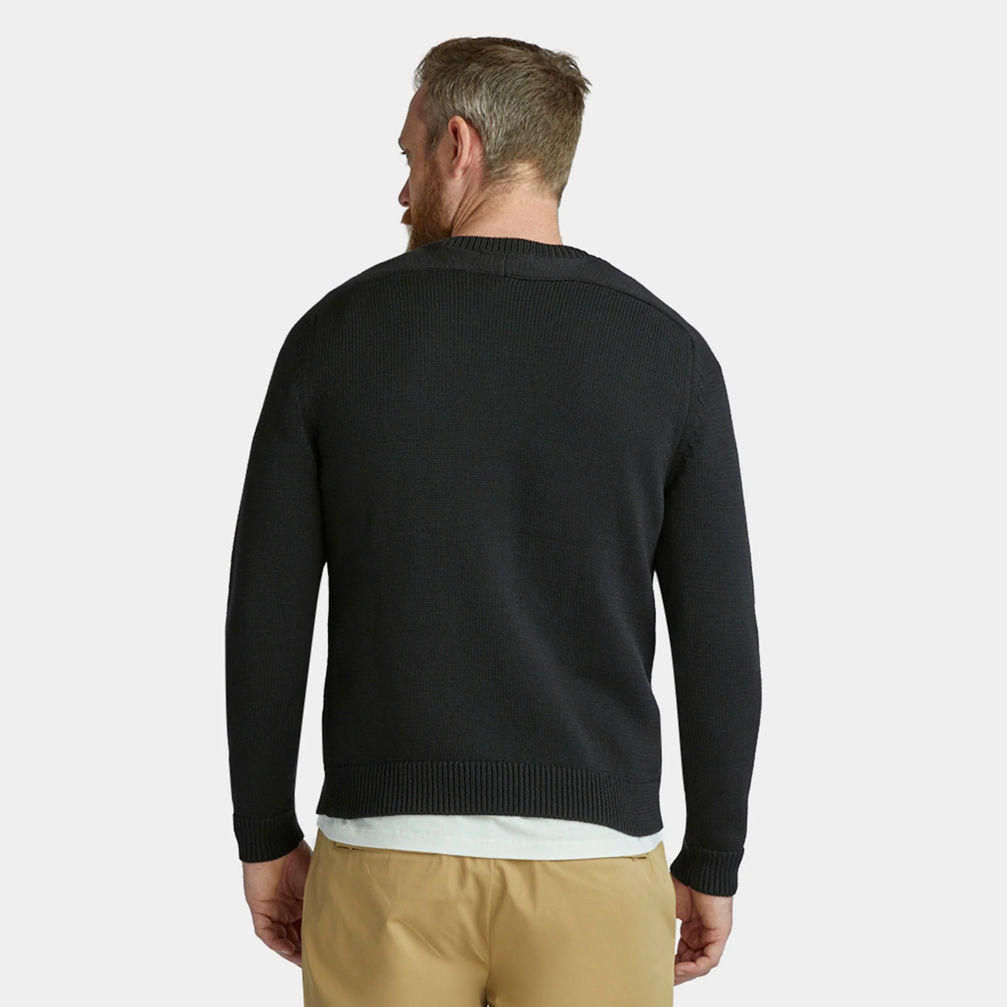 Cool Cotton Marine Sweater - Image 4
