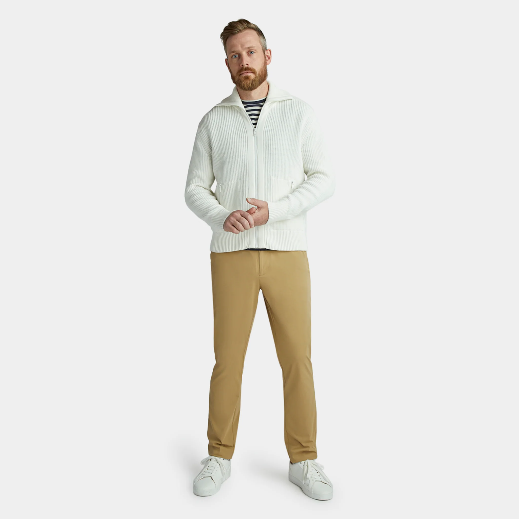 Cool Cotton Sweater Jacket - Image 20