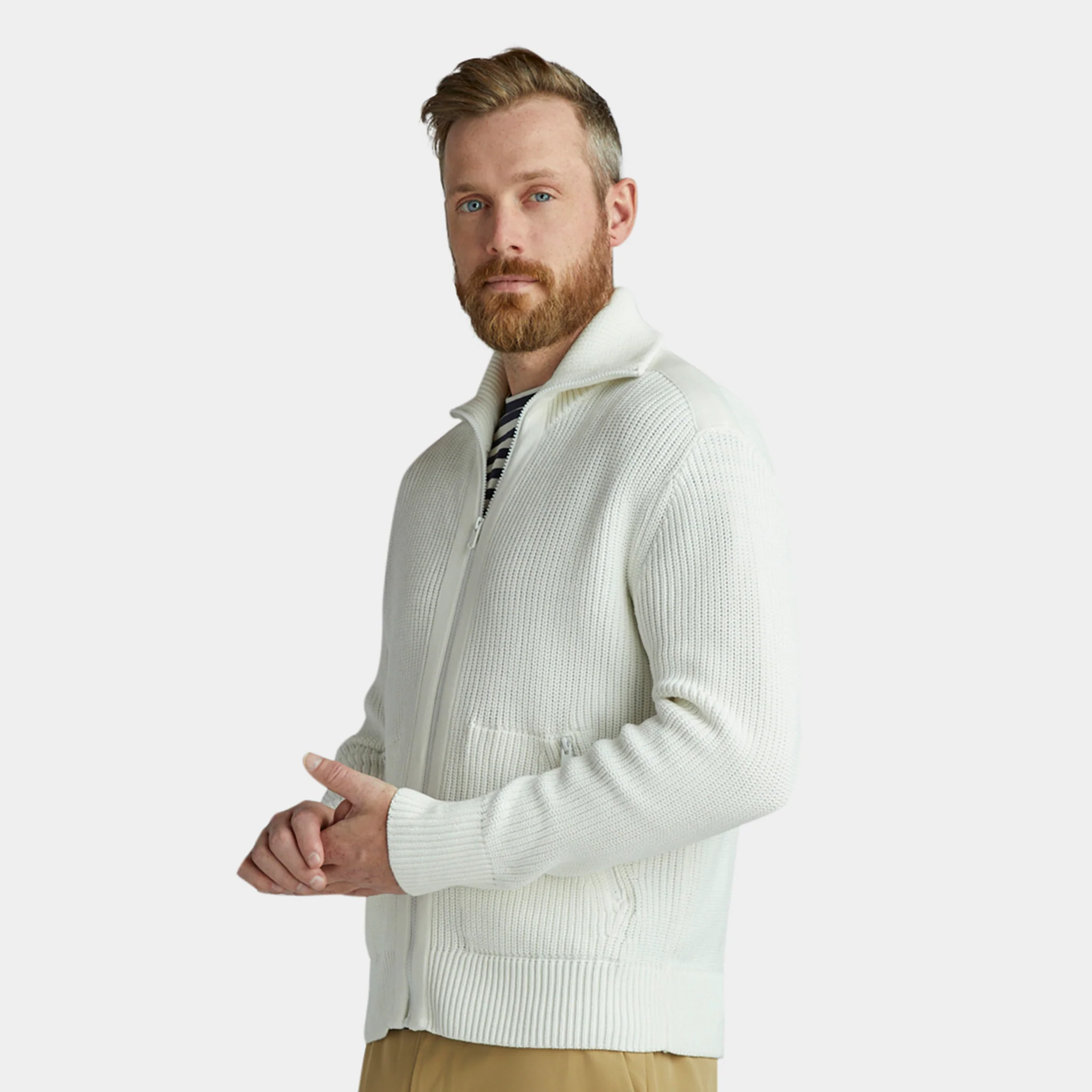 Cool Cotton Sweater Jacket - Image 21