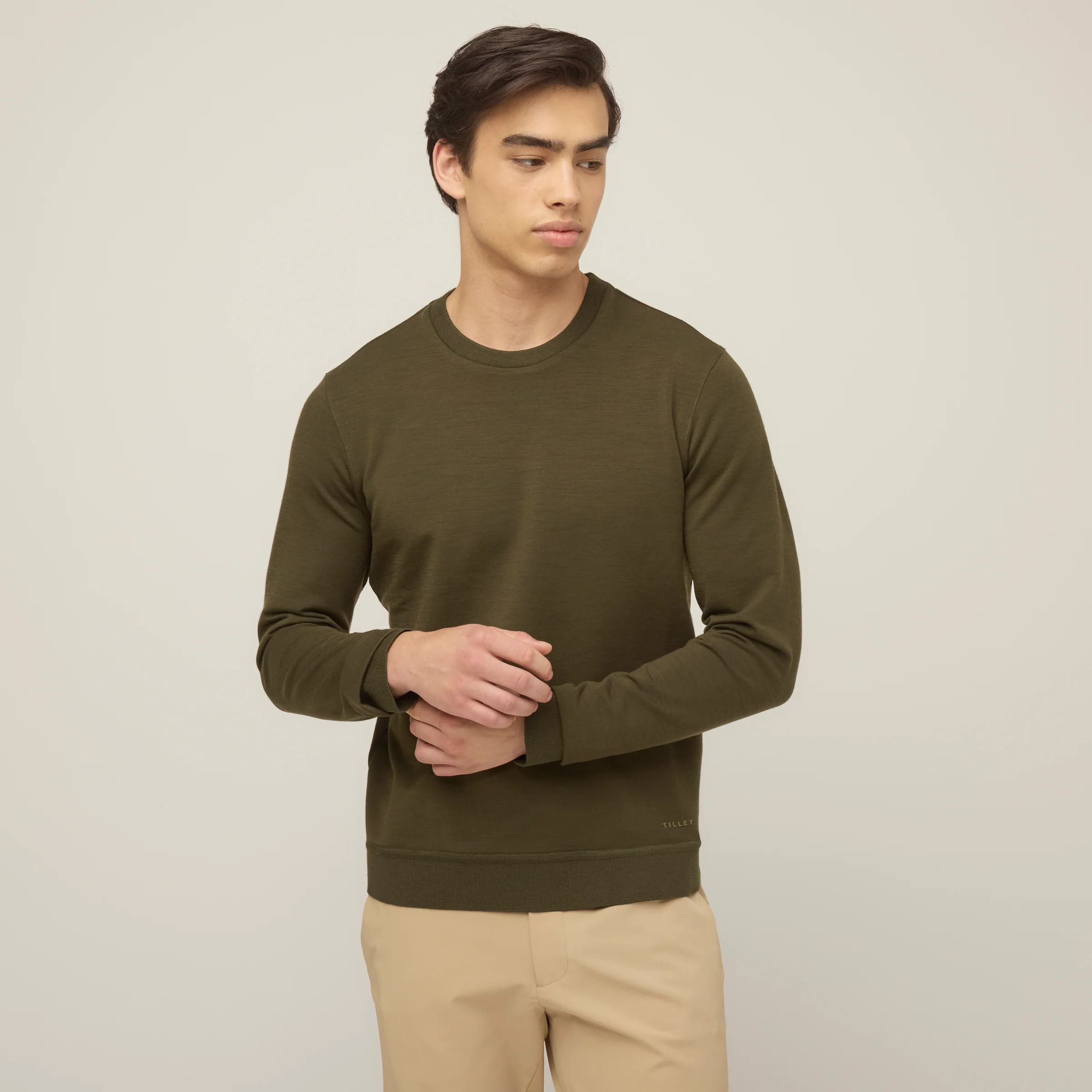 Merino Crewneck Sweatshirt - Image 2