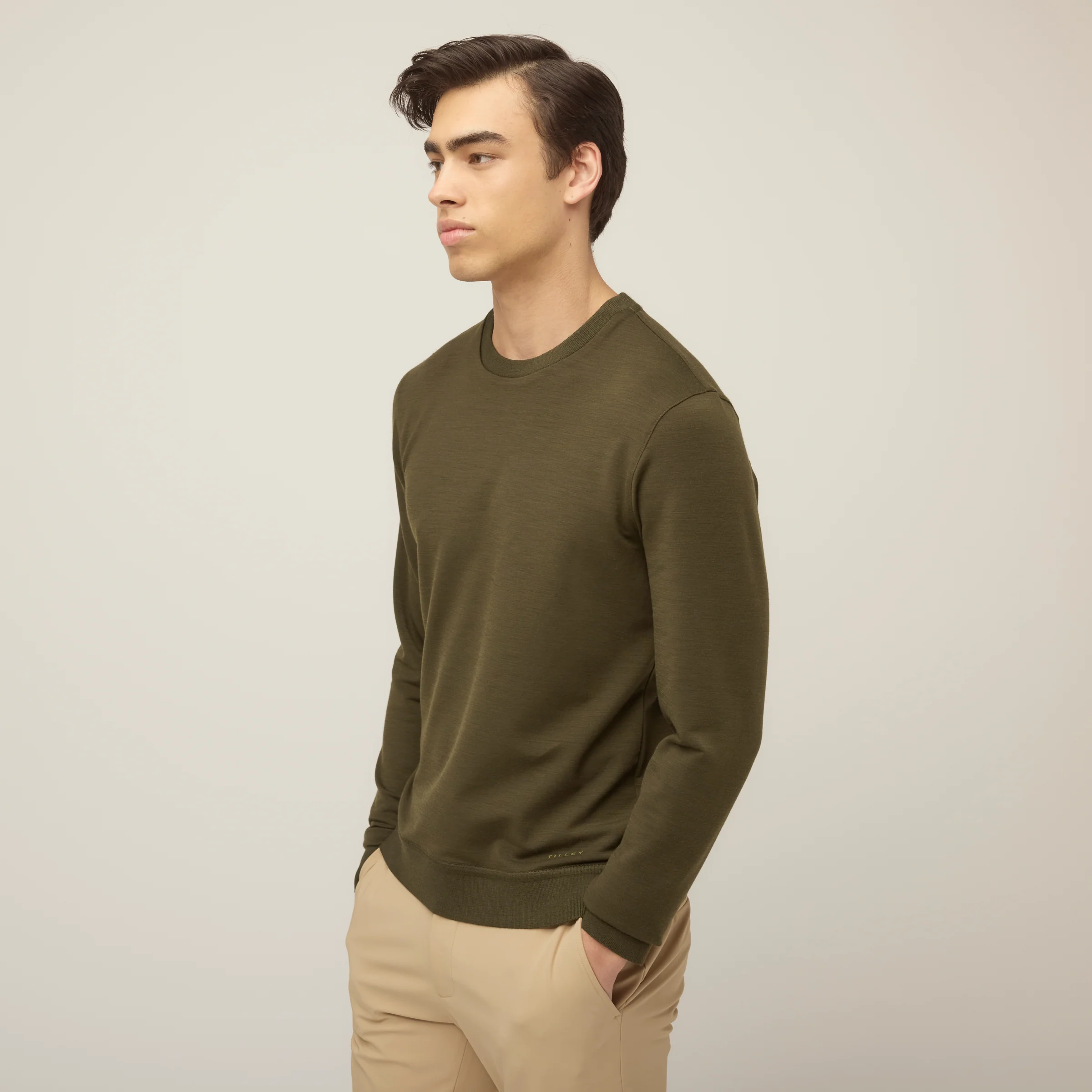 Merino Crewneck Sweatshirt - Image 3