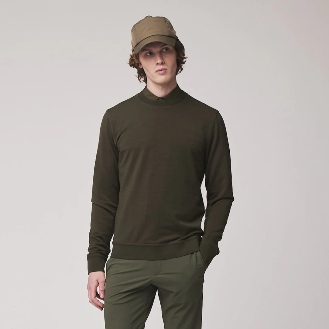 Merino Crewneck Sweatshirt - Image 7