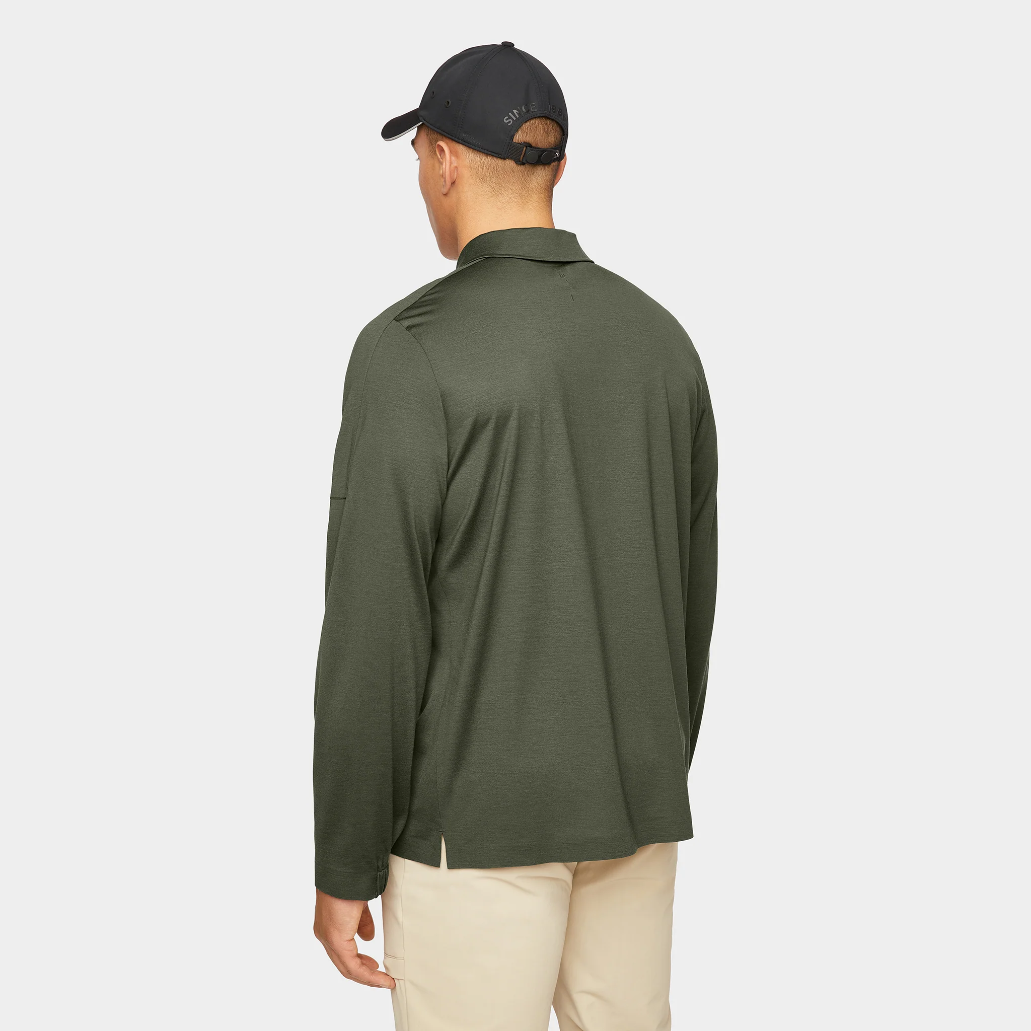 Merino LS Zip Polo - Image 12