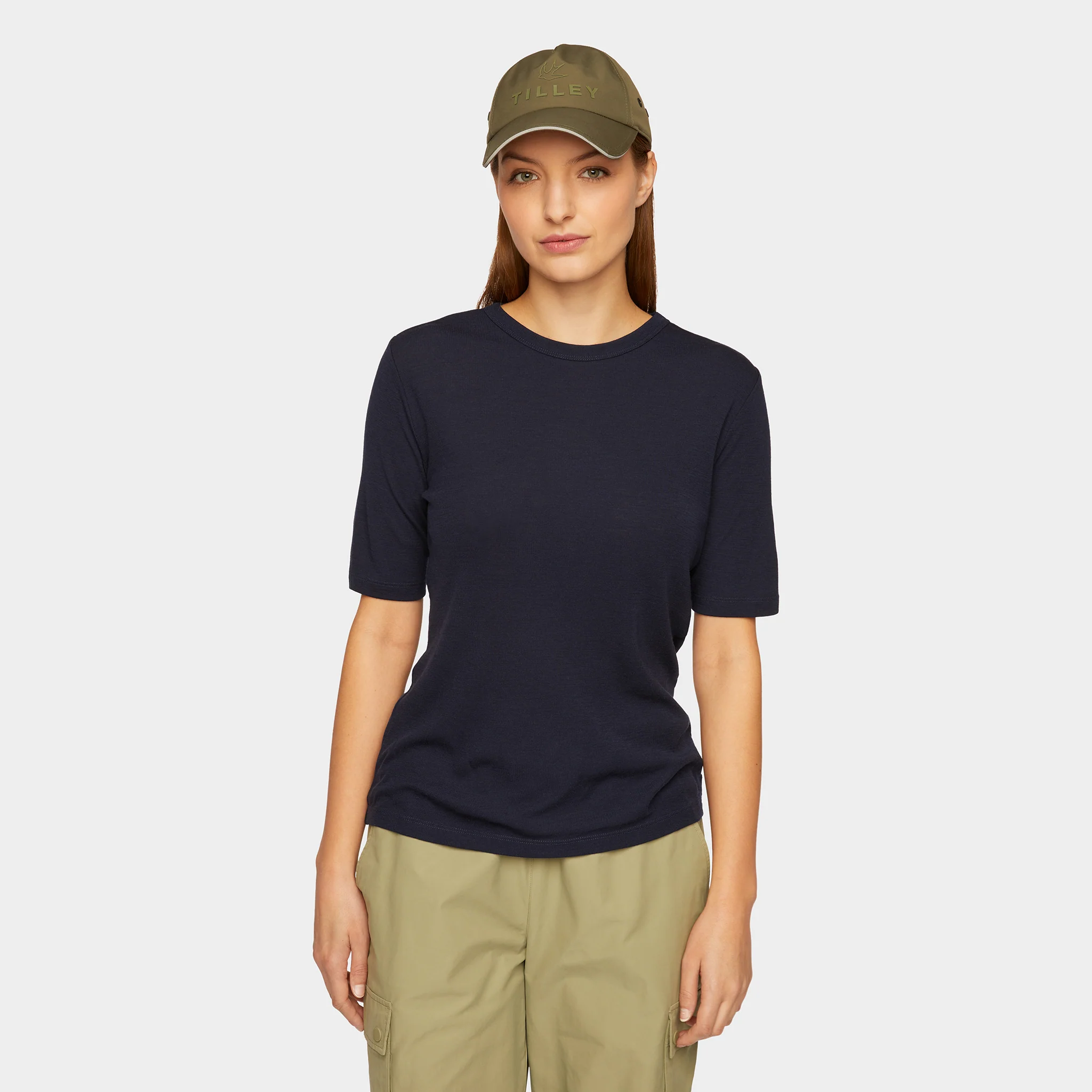 Merino Rib Fitted Tee - Image 30