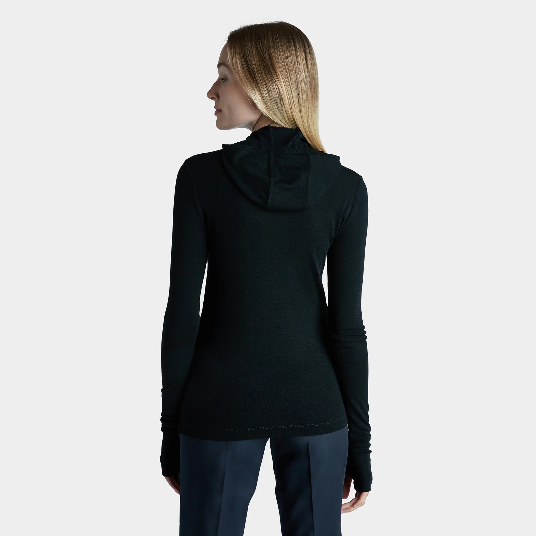 Merino Rib Hooded Shirt - Image 13