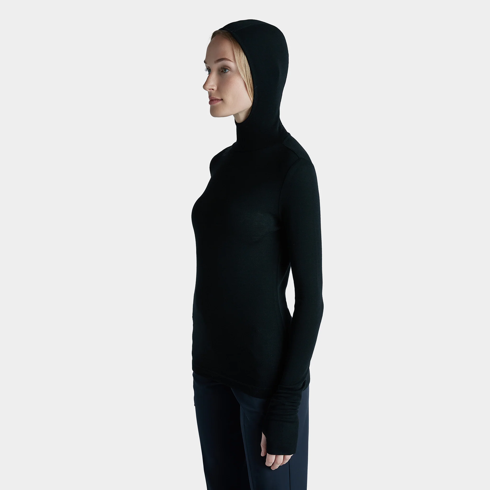 Merino Rib Hooded Shirt - Image 14