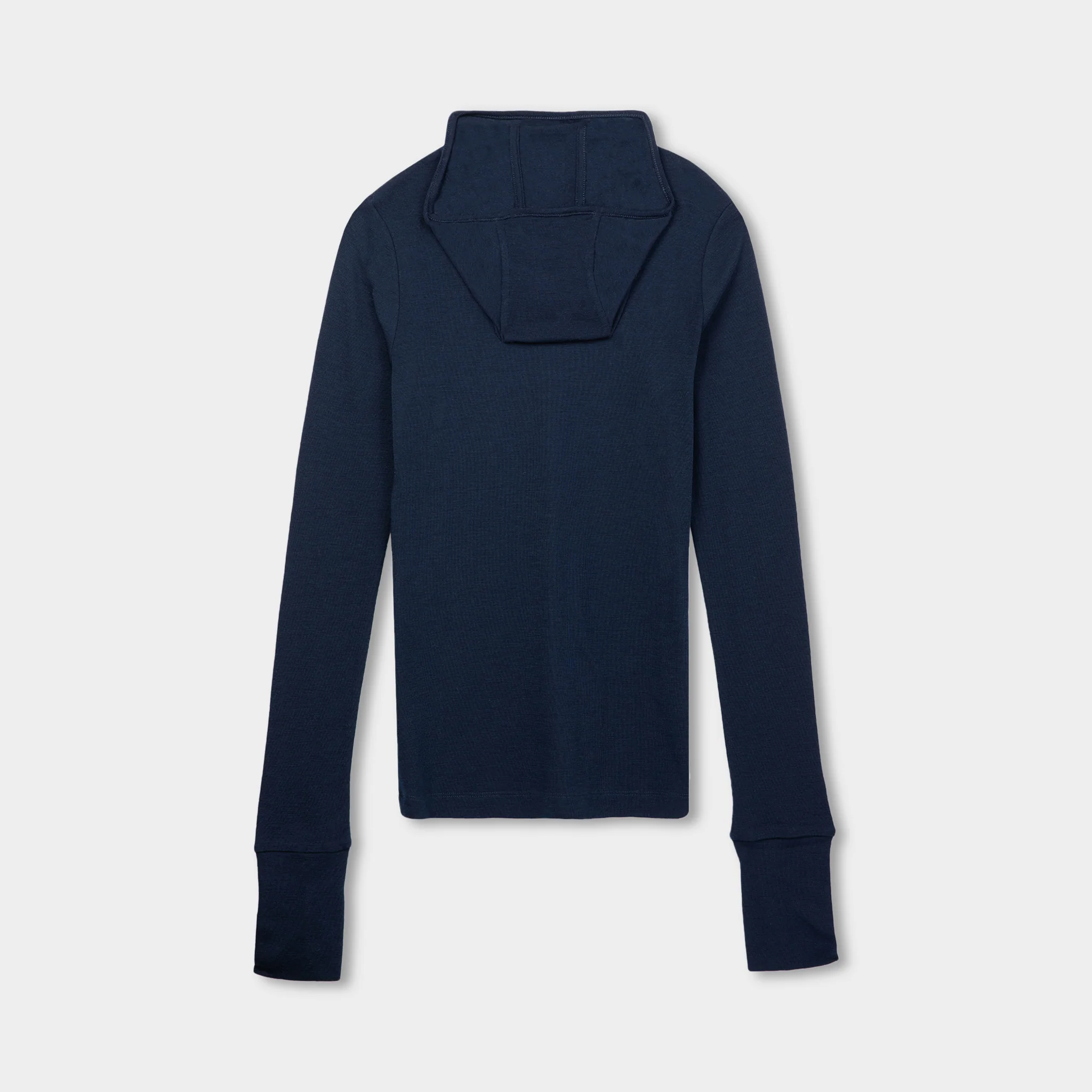 Merino Rib Hooded Shirt - Image 21