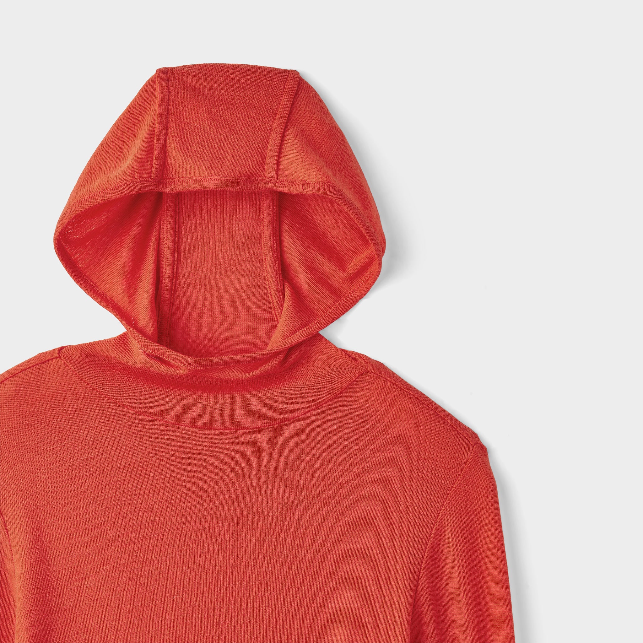 Merino Rib Hooded Shirt - Image 8