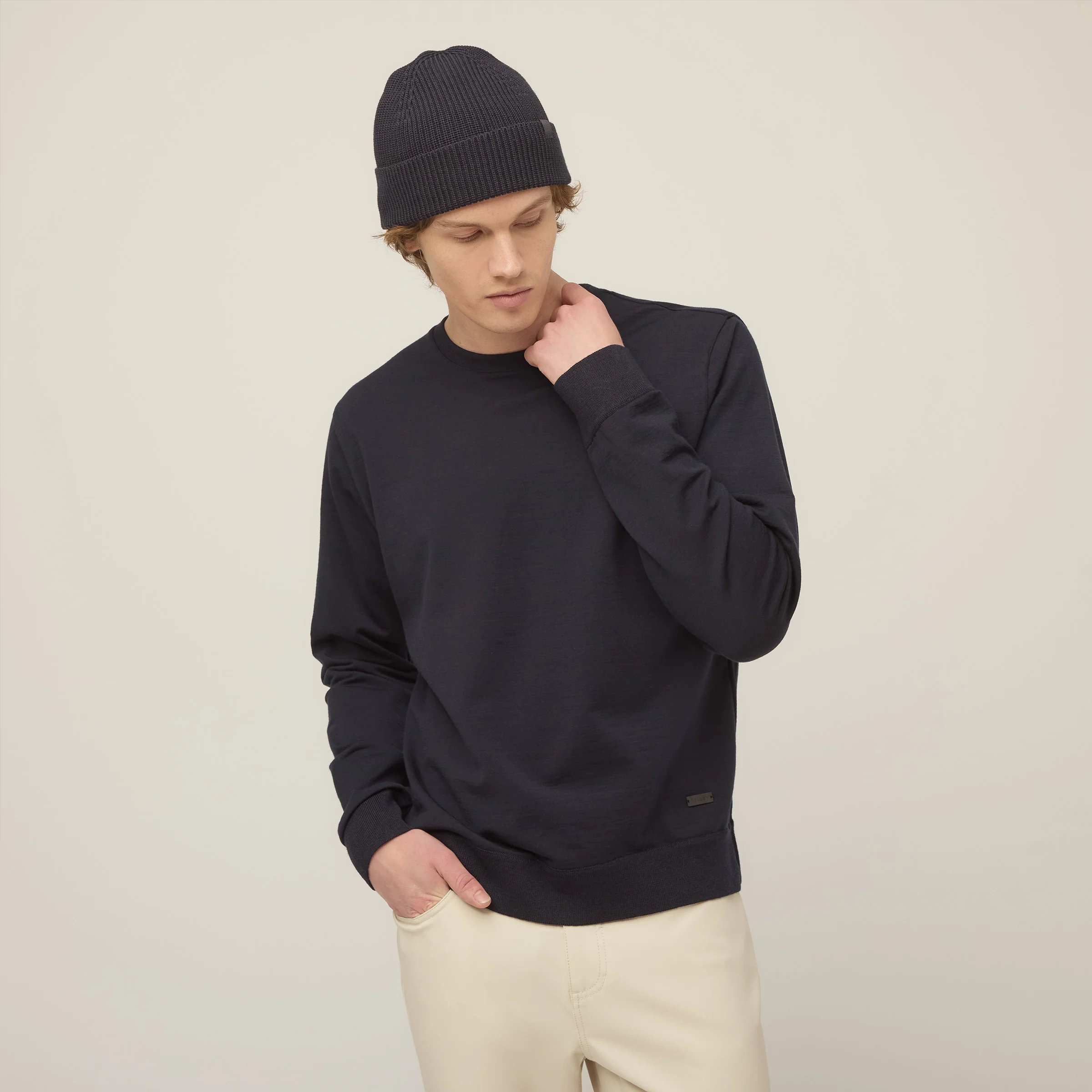 Super Fine Merino Sweatshirt - Image 17