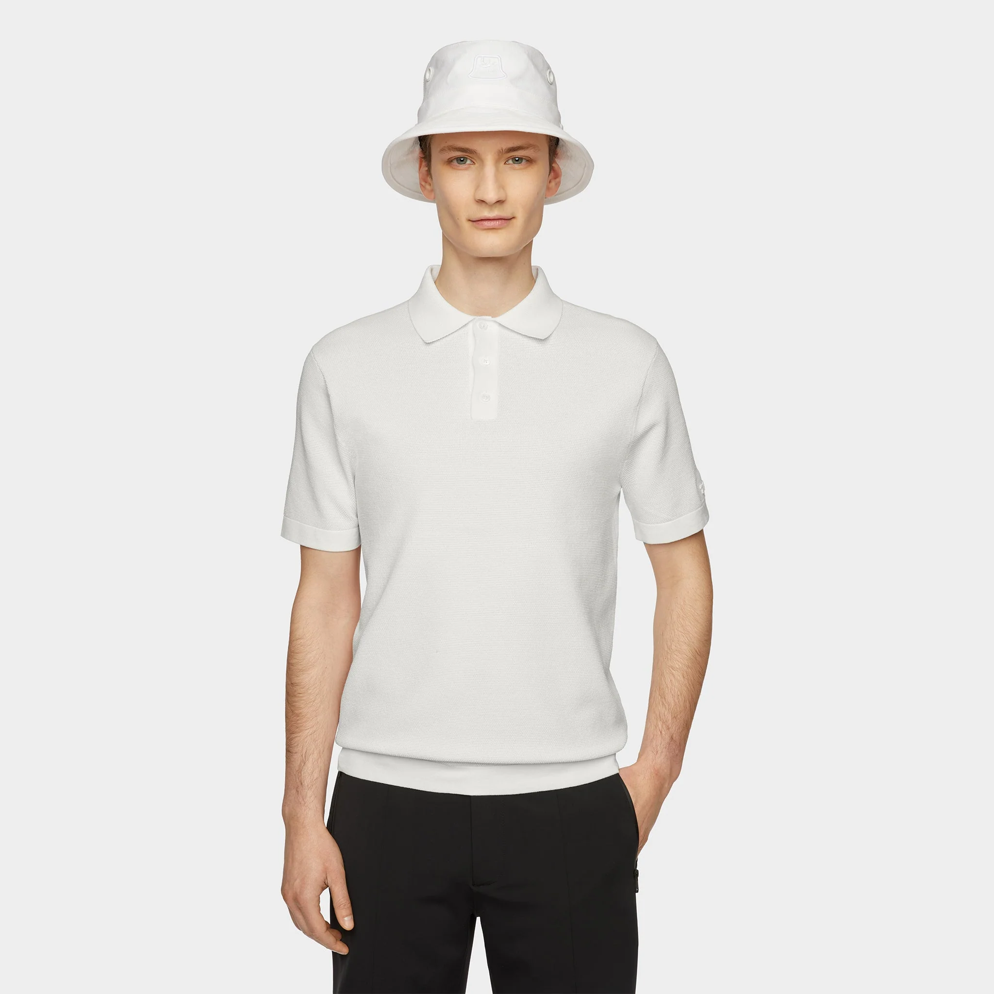Pique Polo Sweater - Image 5