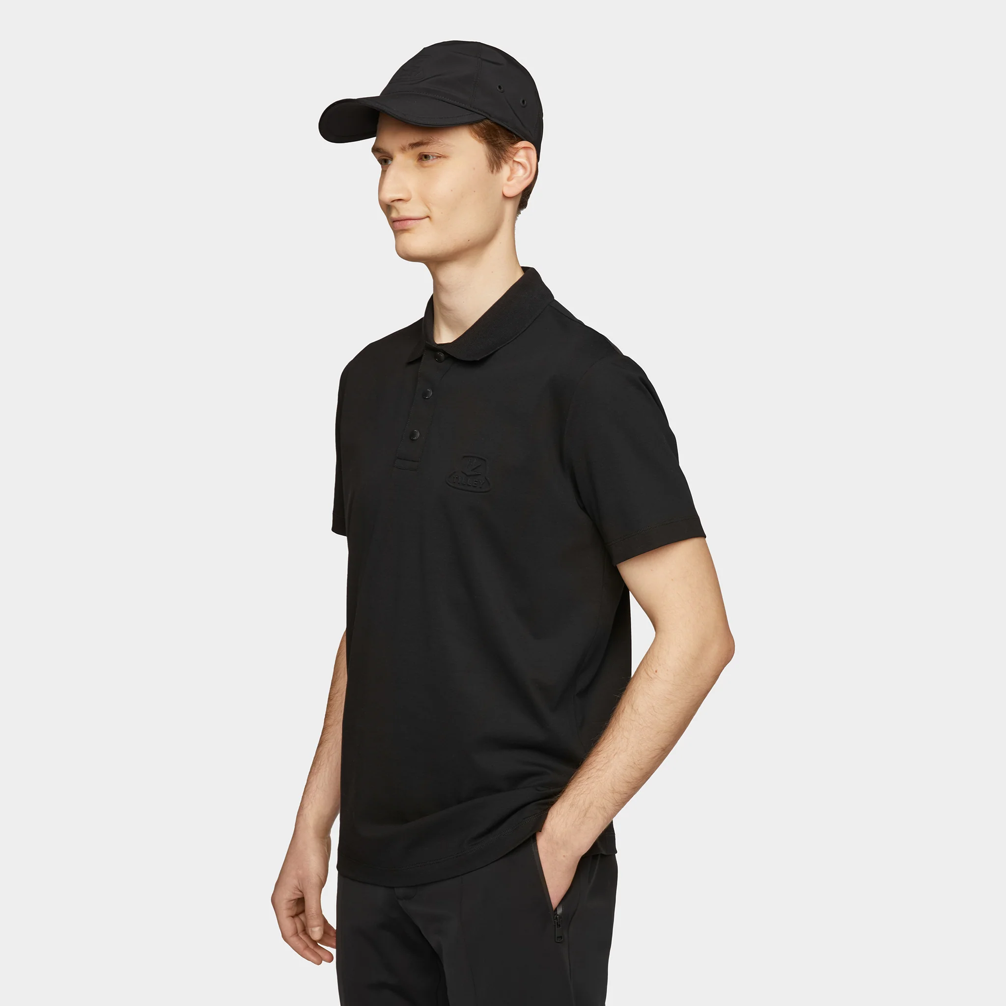 Pique Polo with 3D Logo - Image 55
