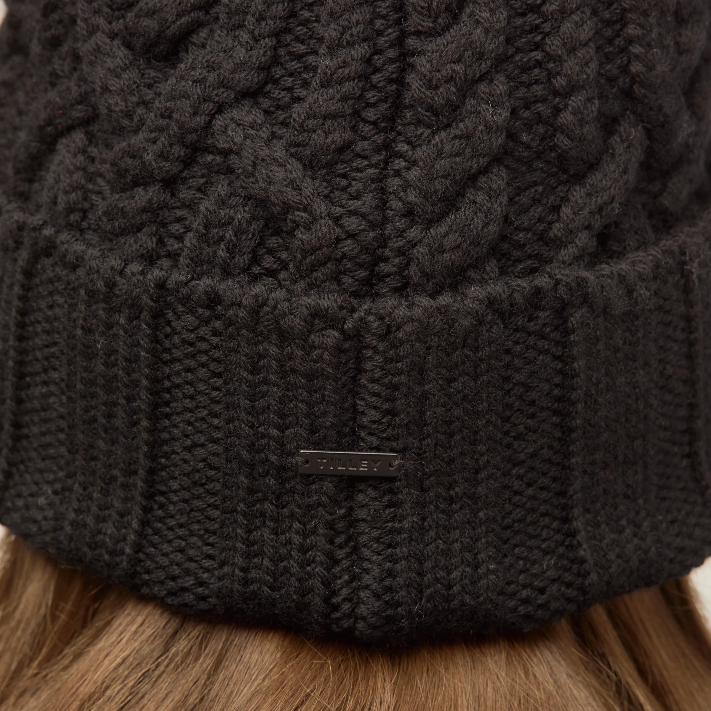 Pom Pom Cable Beanie - Image 31