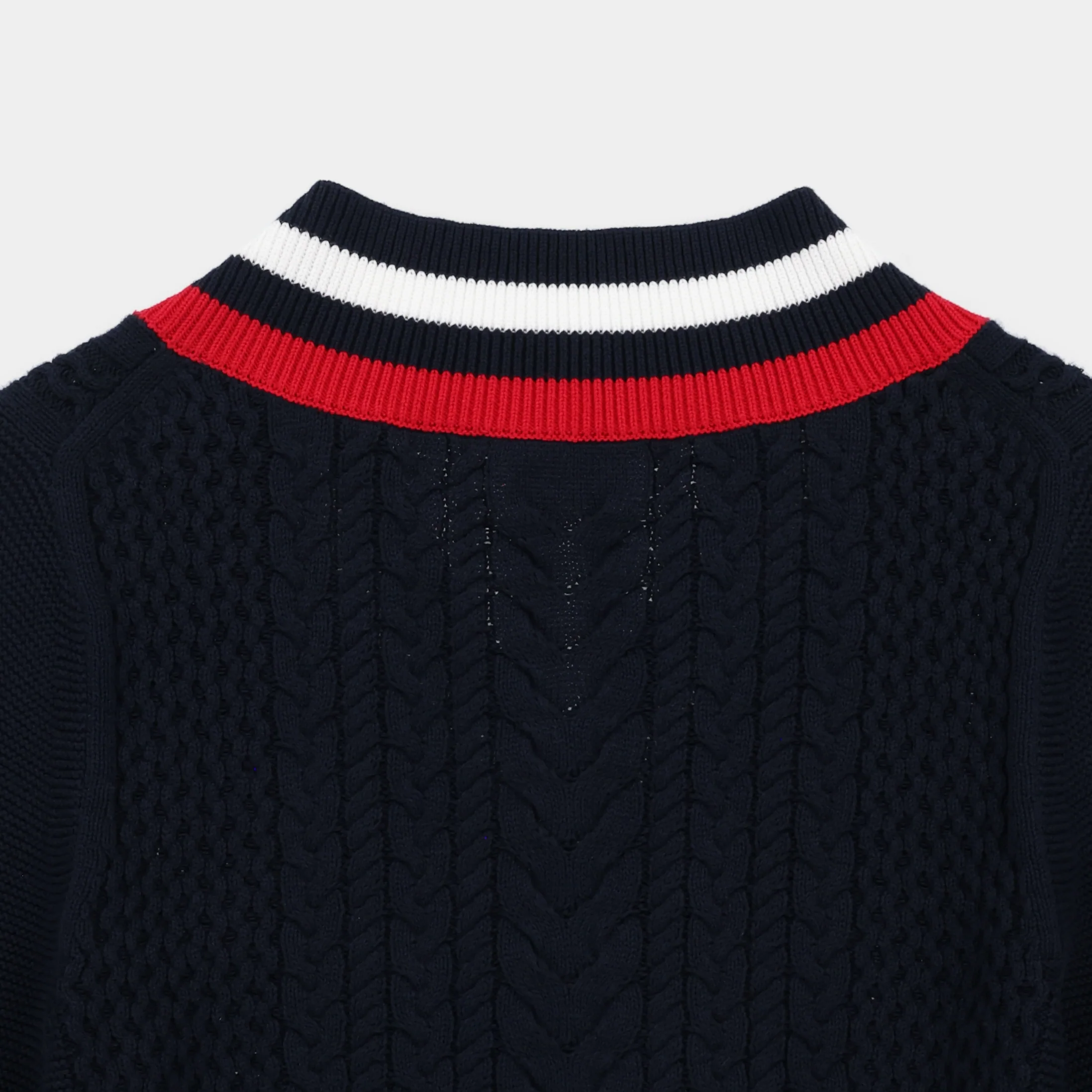 Preppy Deep V Sweater - Image 11