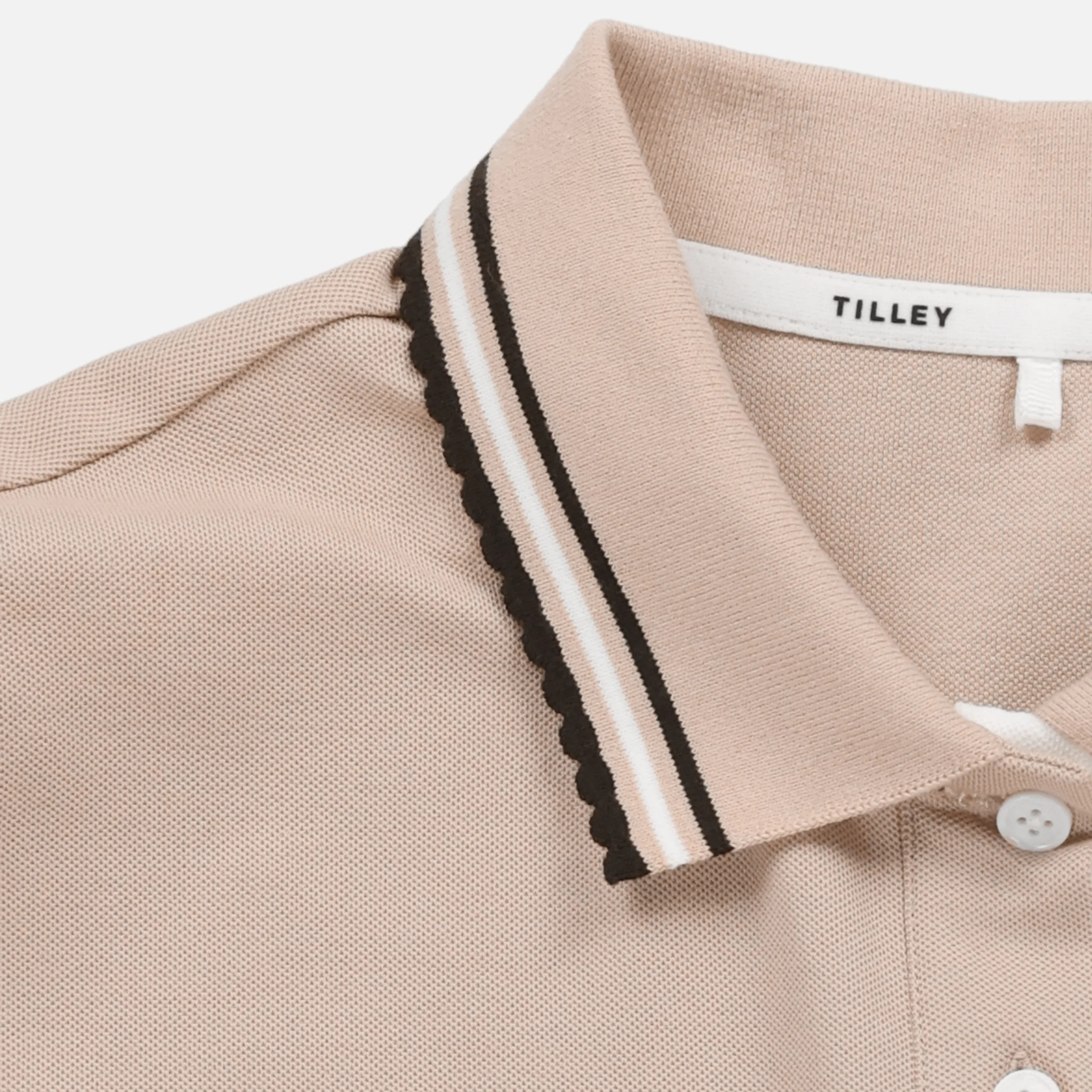 Preppy Pique Puff Sleeve Polo - Image 10