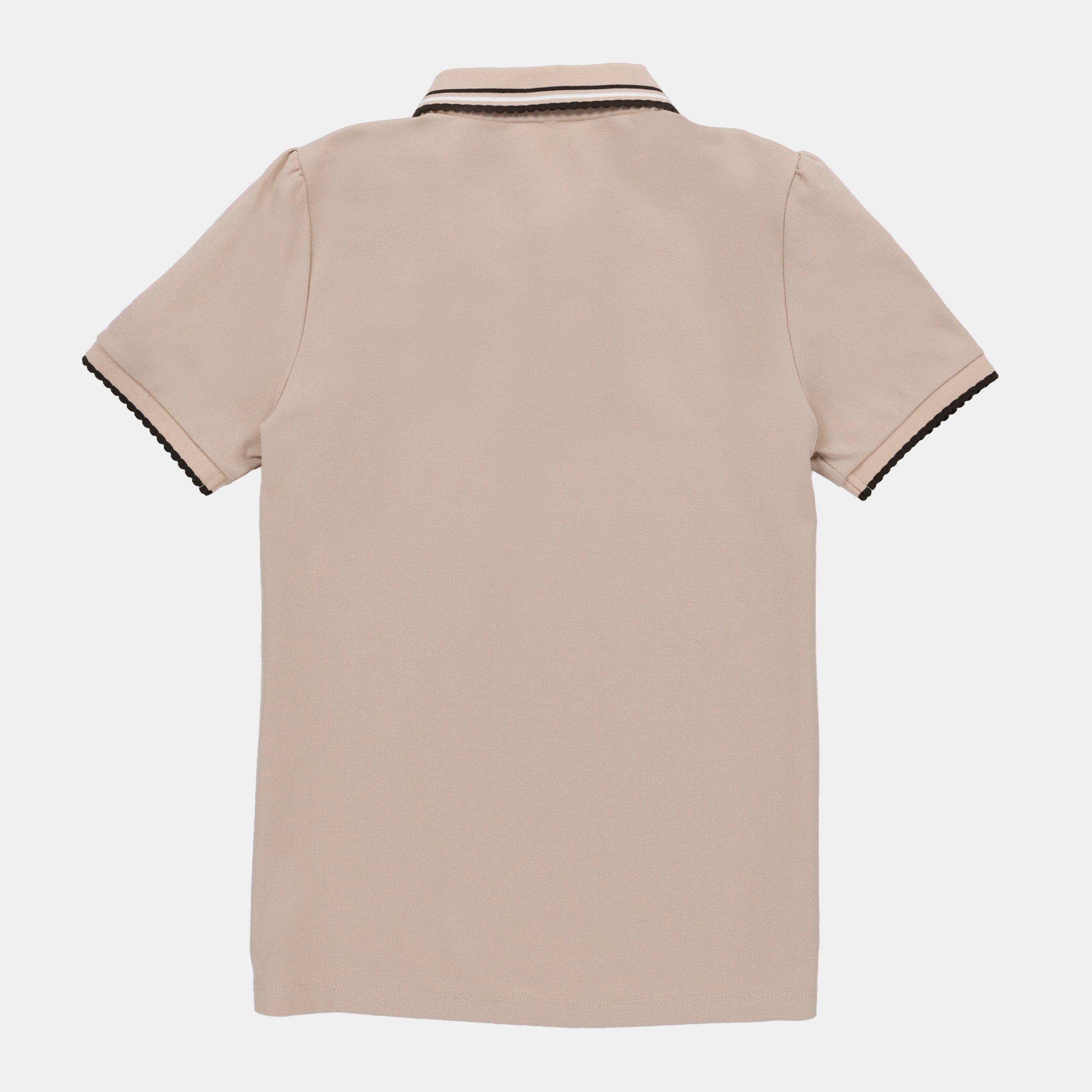 Preppy Pique Puff Sleeve Polo - Image 13