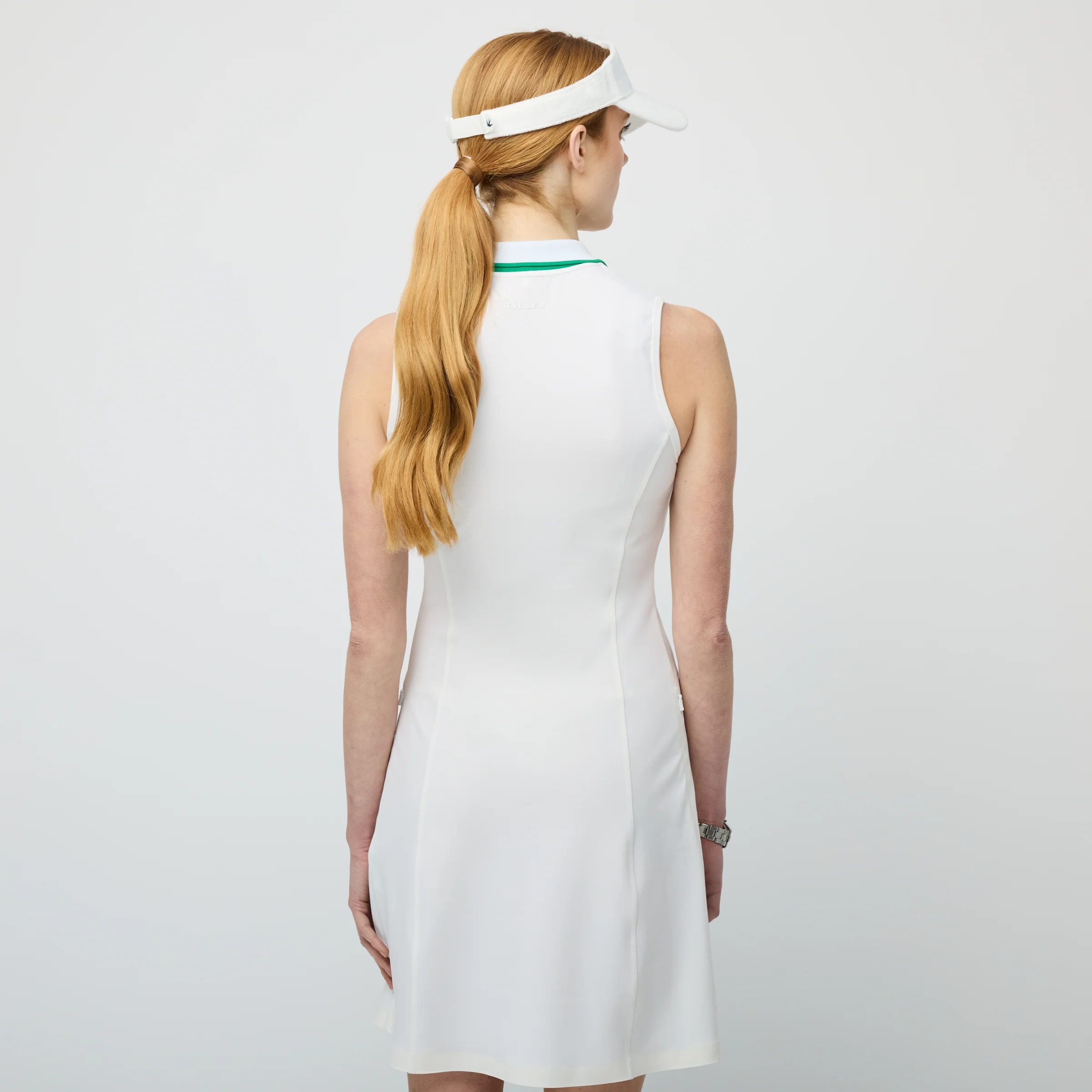 Quarter Zip Polo Dress - Image 4