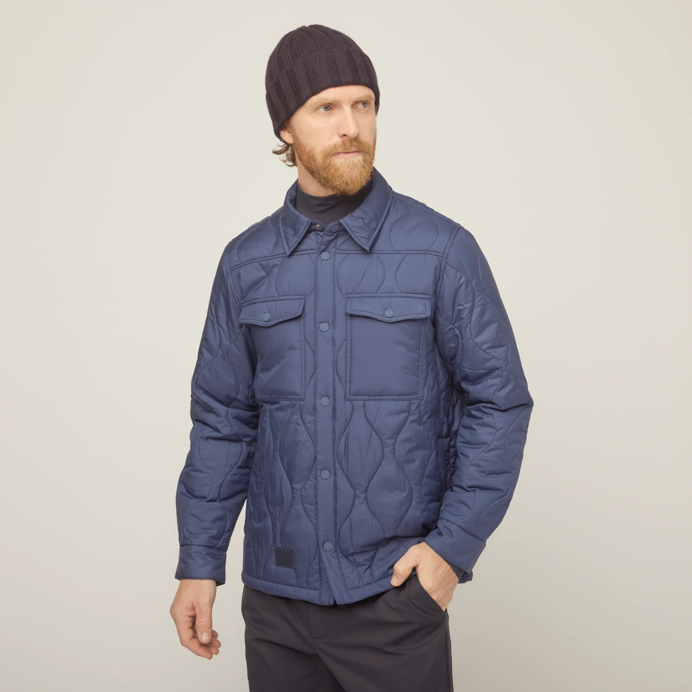 Quilted Shirt Jacket - Image 24