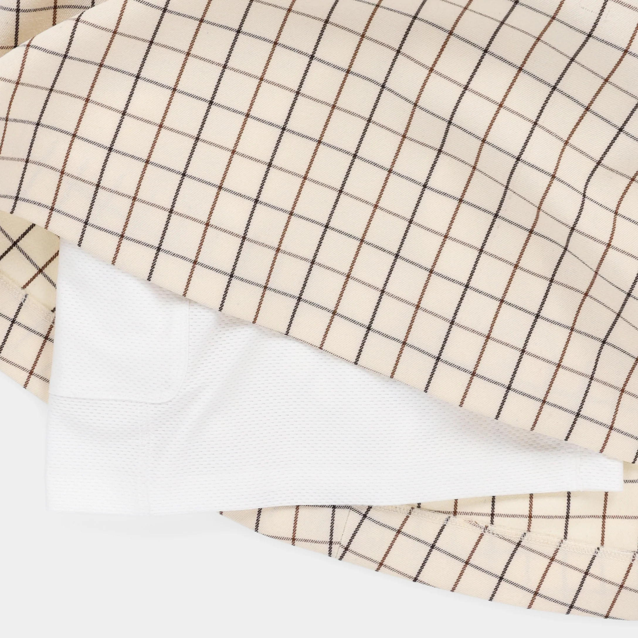 Retro Check A Line Skirt - Image 8