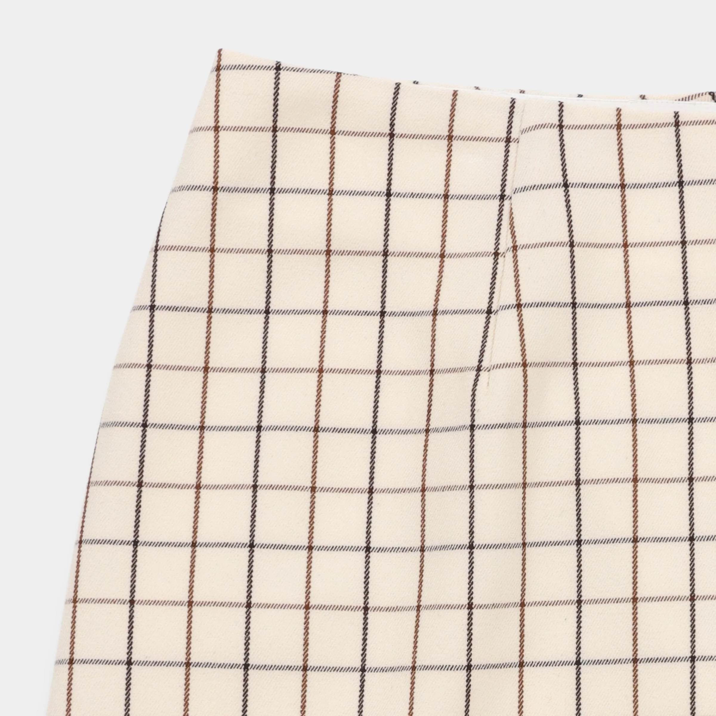 Retro Check A Line Skirt - Image 9