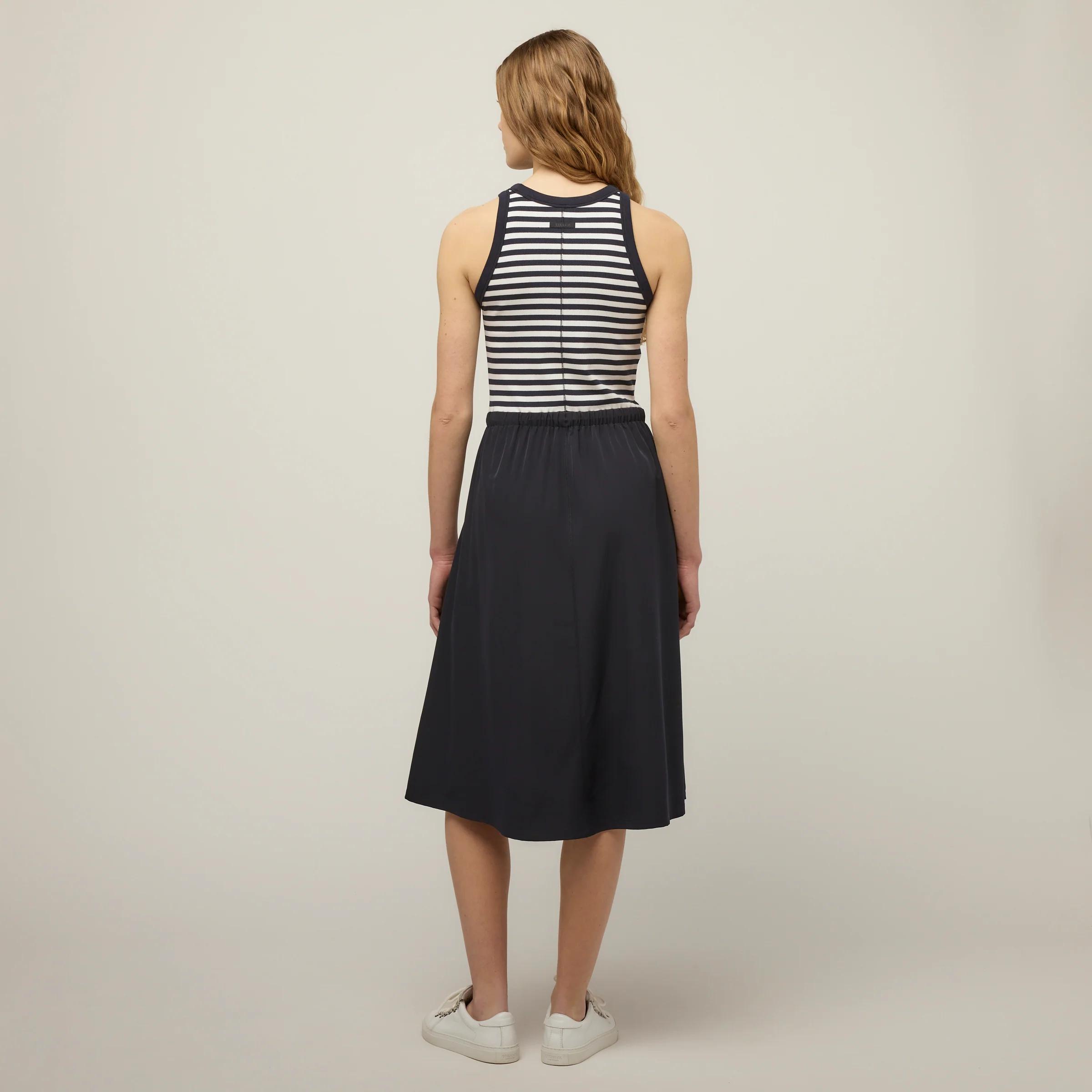 Rib Tech Slk Midi Dress - Image 22