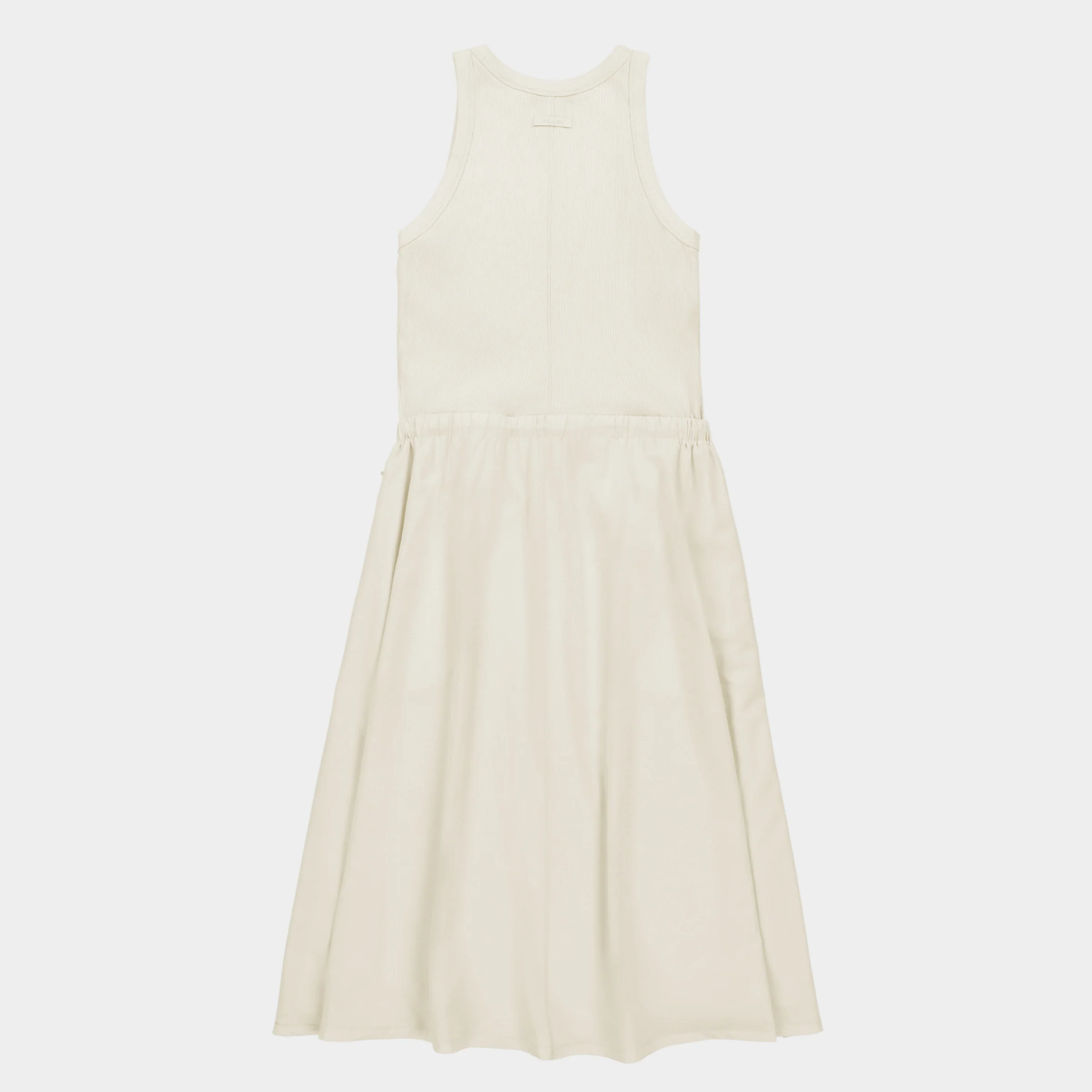 Rib Tech Slk Midi Dress - Image 6