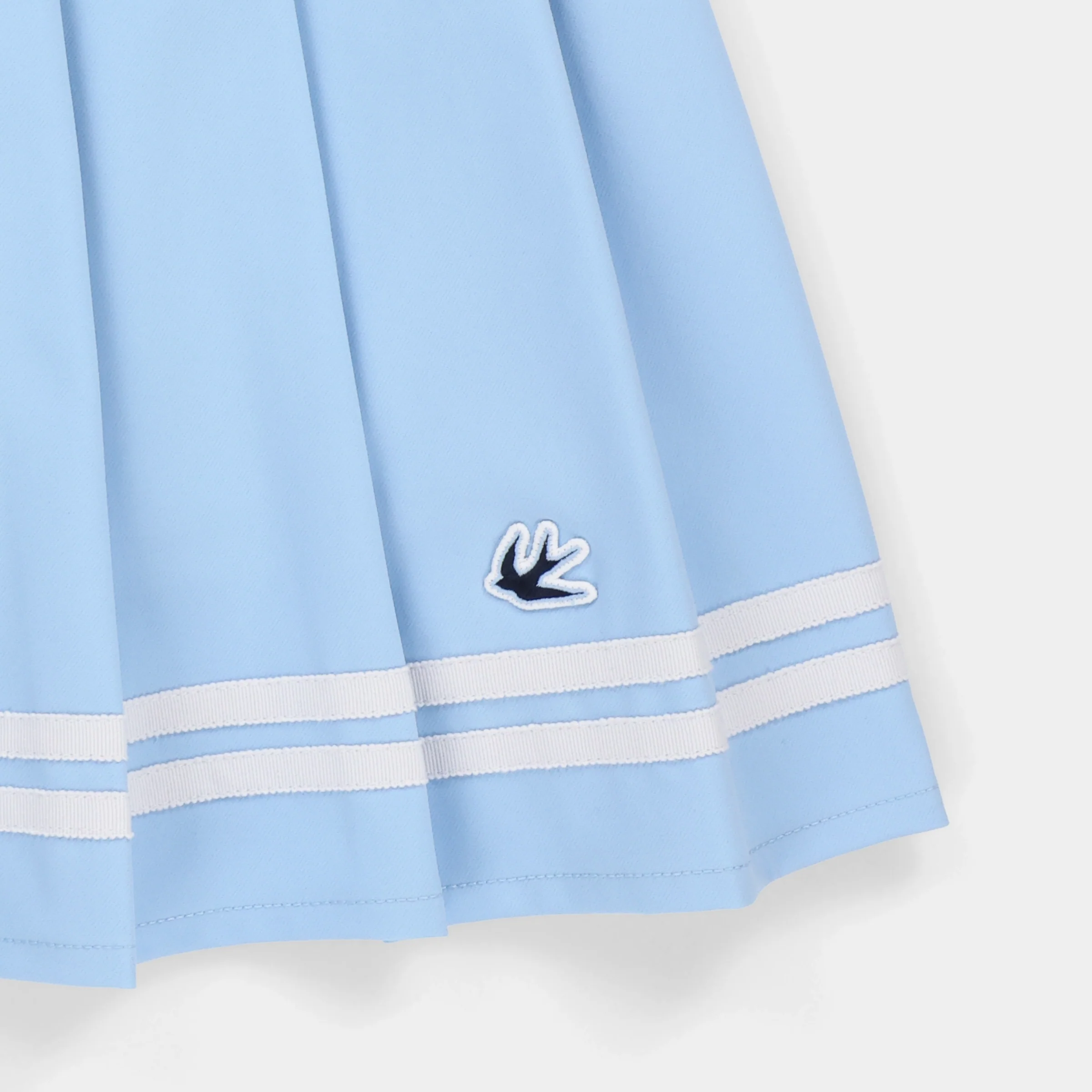 Ribbon Pleated Skirt - Image 2