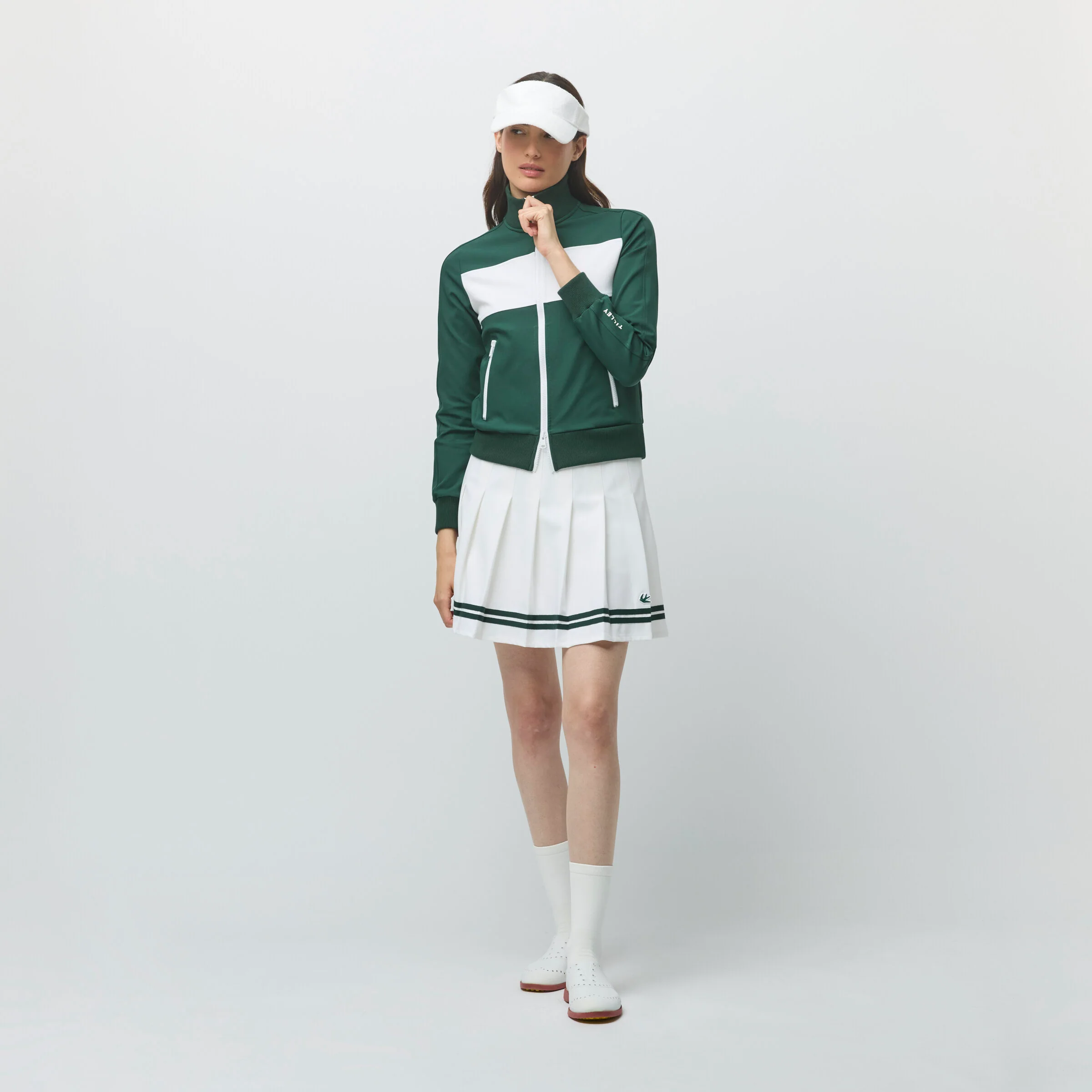 Ribbon Pleated Skirt - Image 8