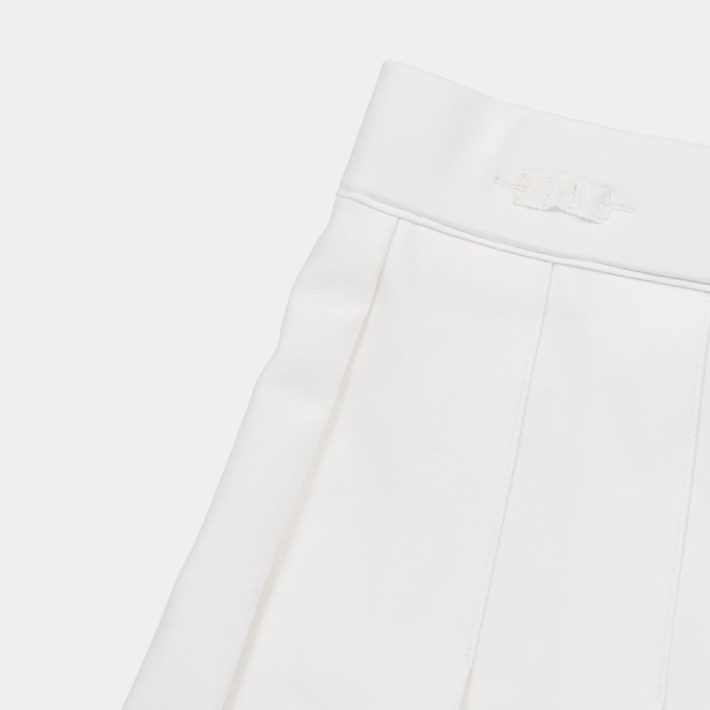 Ribbon Pleated Skirt - Image 5
