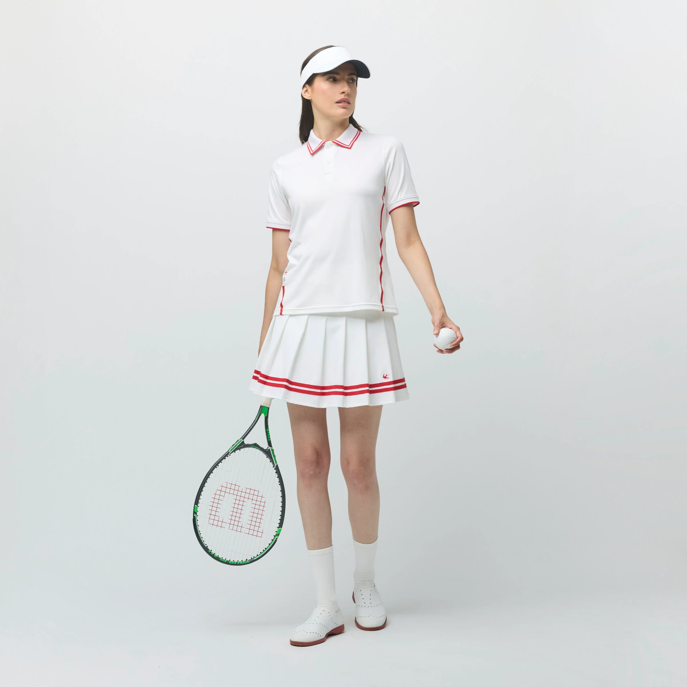 Ribbon Pleated Skirt - Image 8