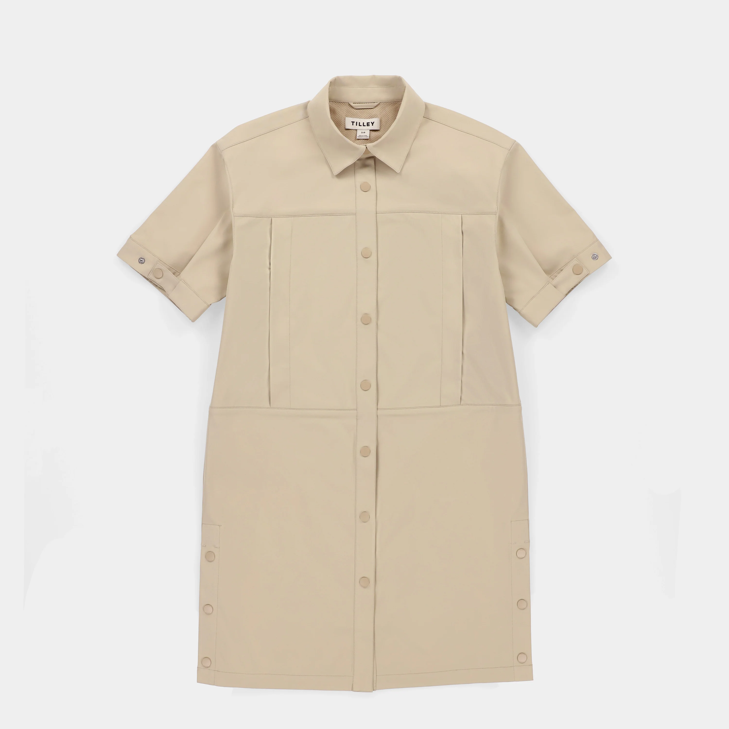 Roam Side Snap Shirt Dress - Image 10