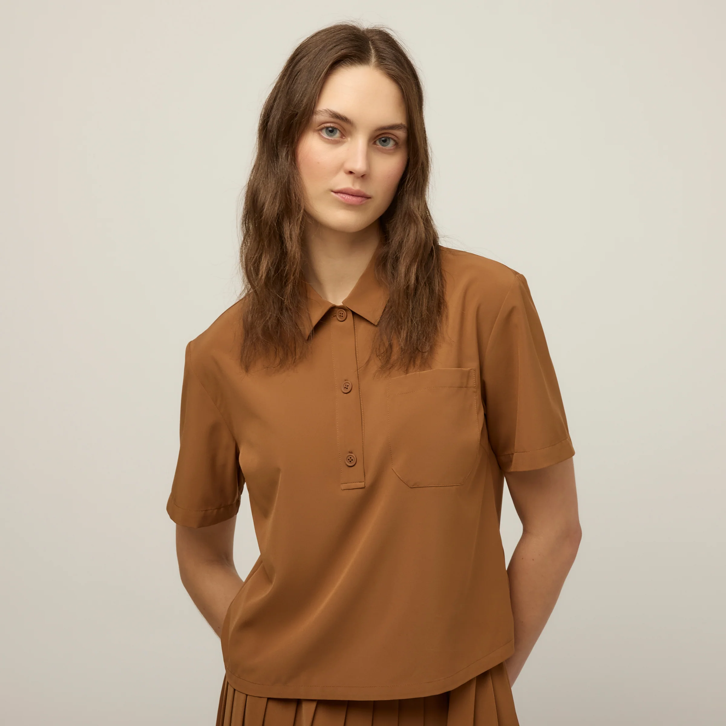 Short Sleeve Tech Slk Polo - Image 15