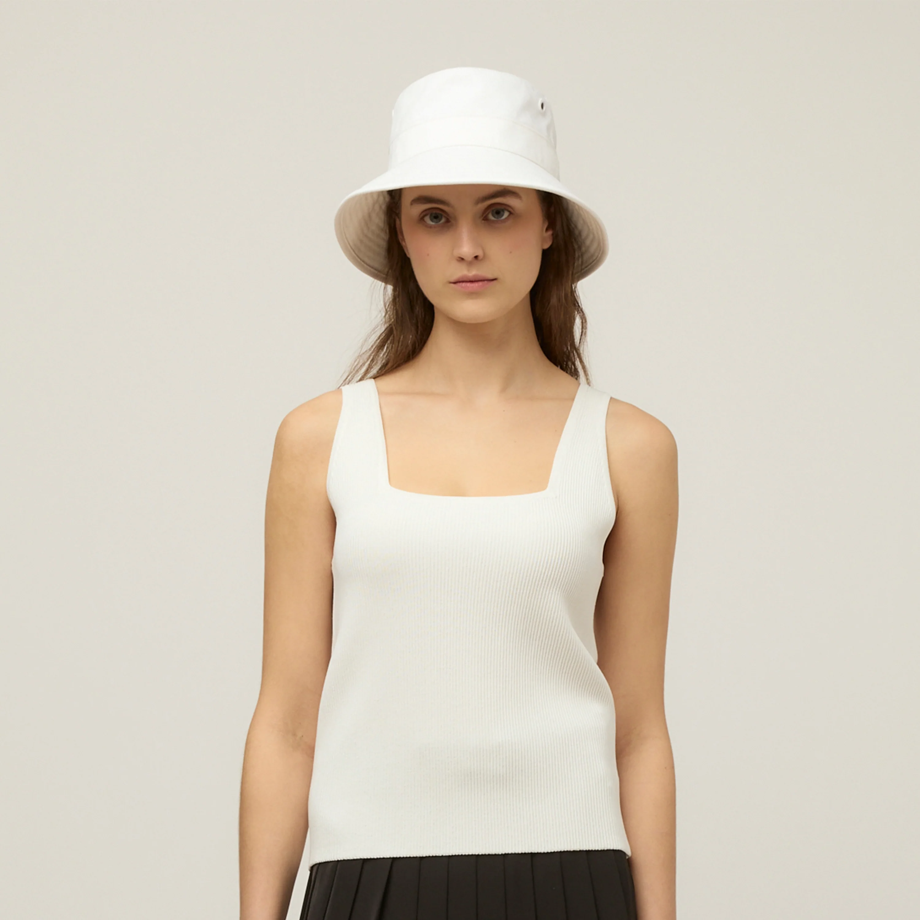 Square Neck Rib Shell - Image 19