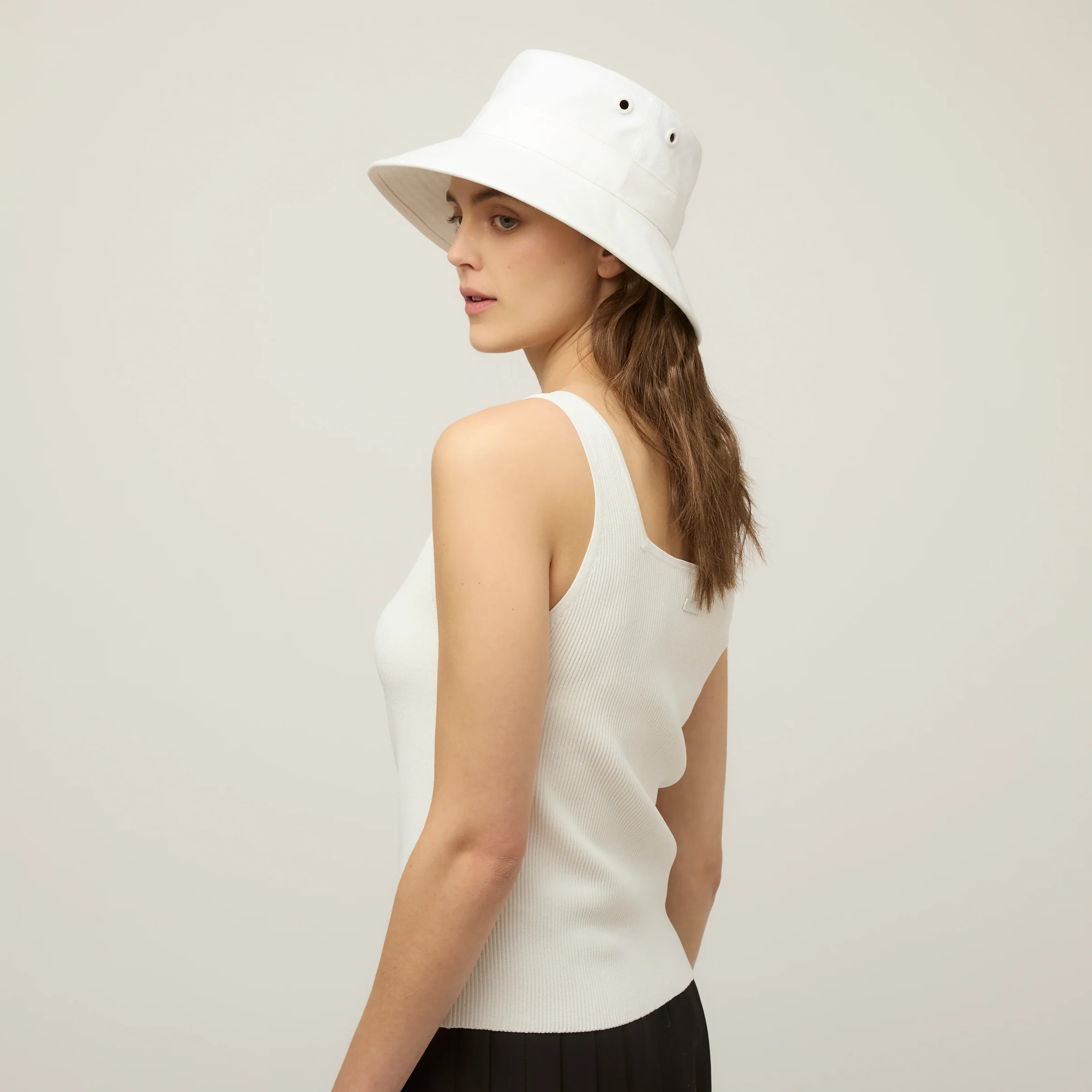 Square Neck Rib Shell - Image 20