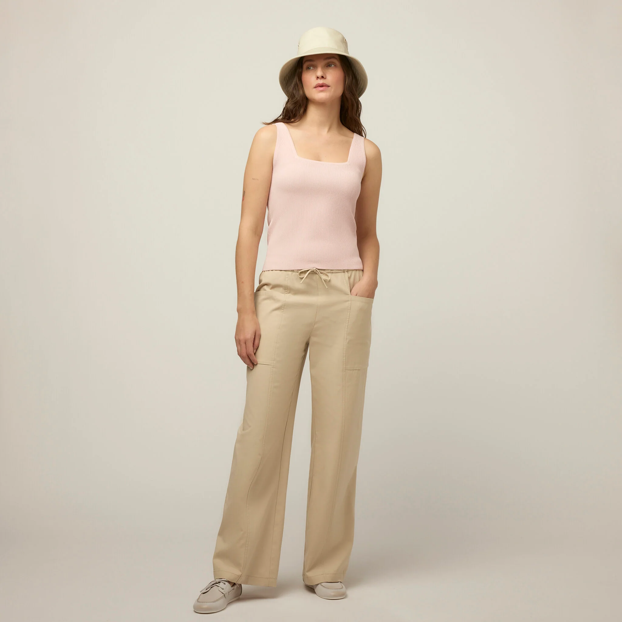 Square Neck Rib Shell - Image 4