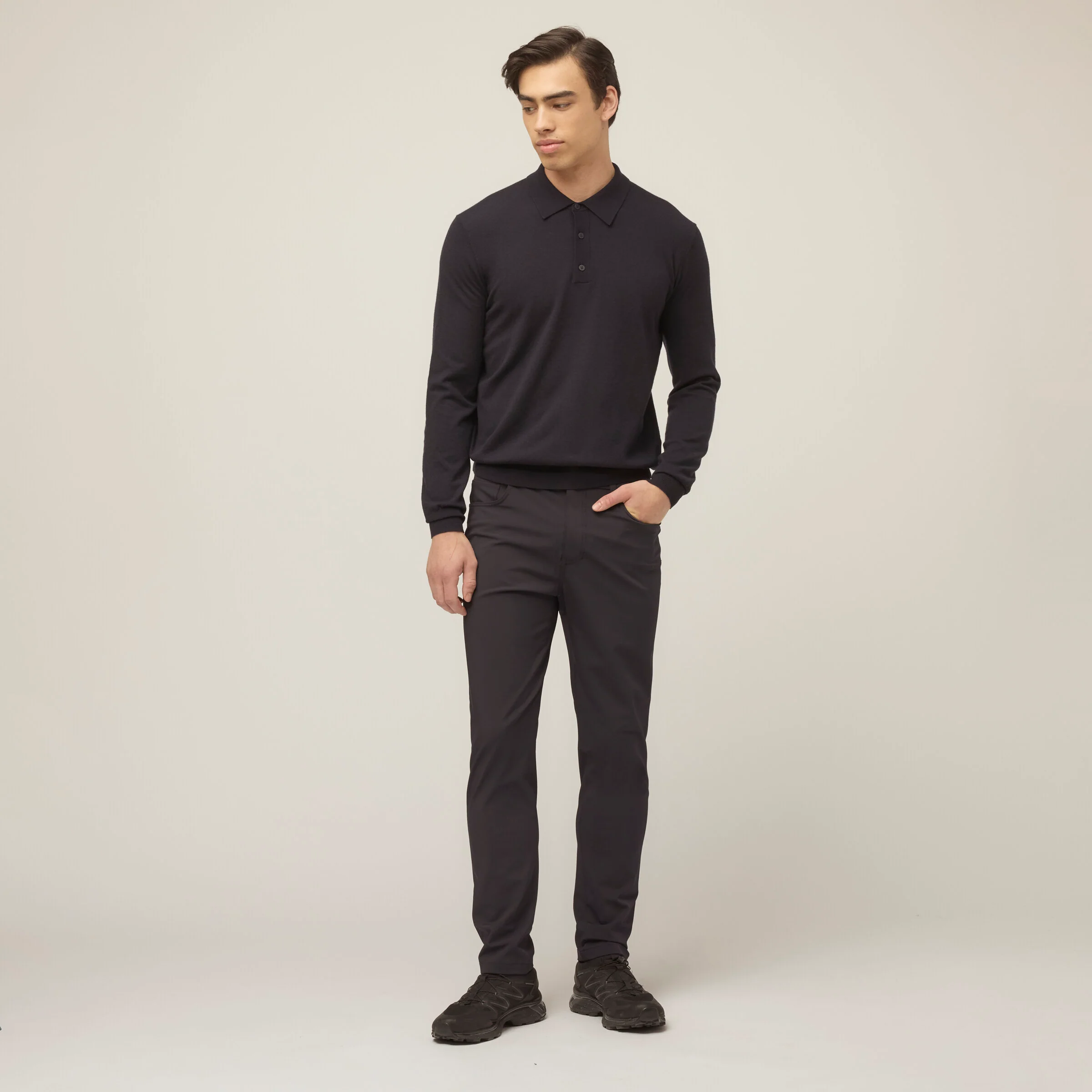 Stretch Merino Polo - Image 15