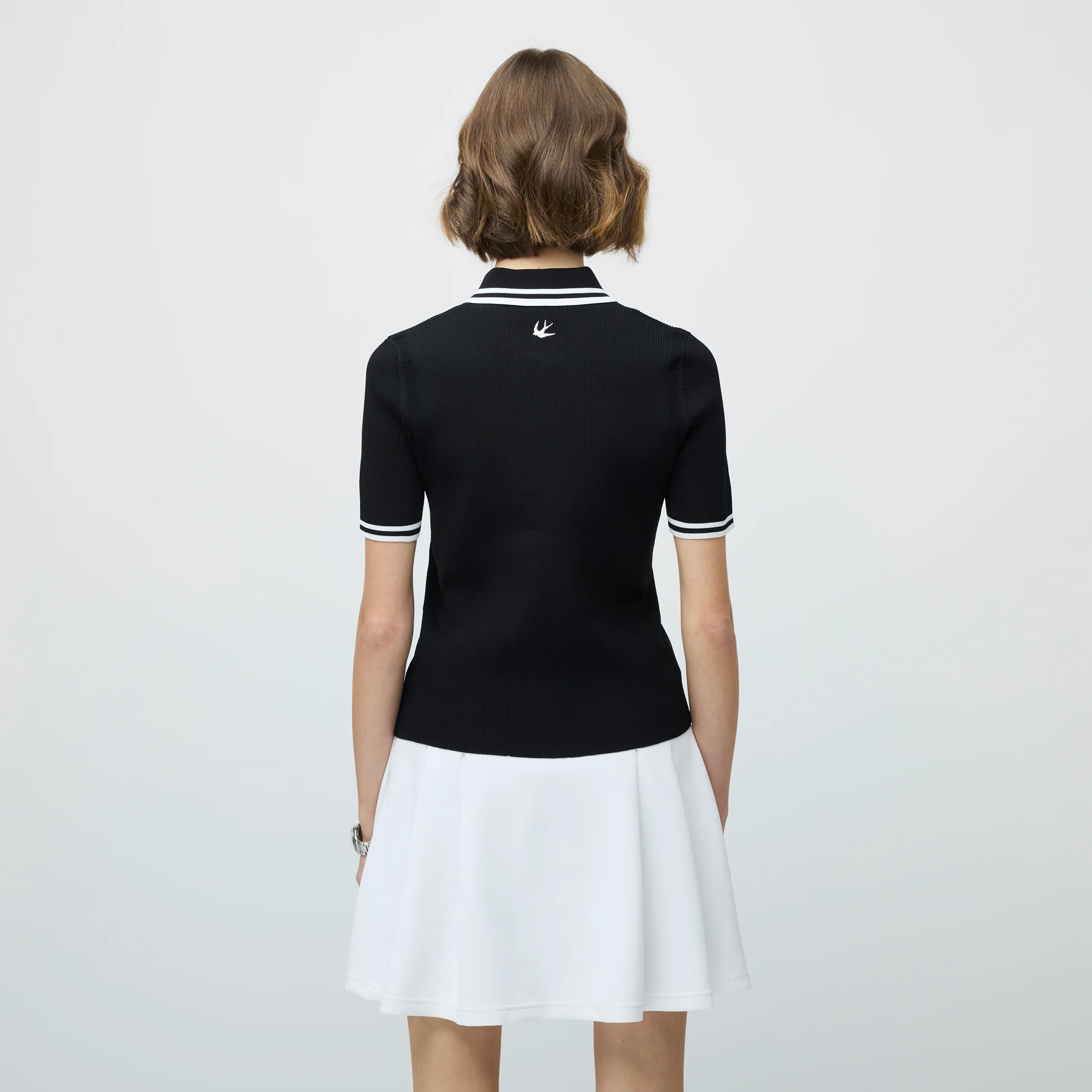Stripe Zip Polo - Image 5